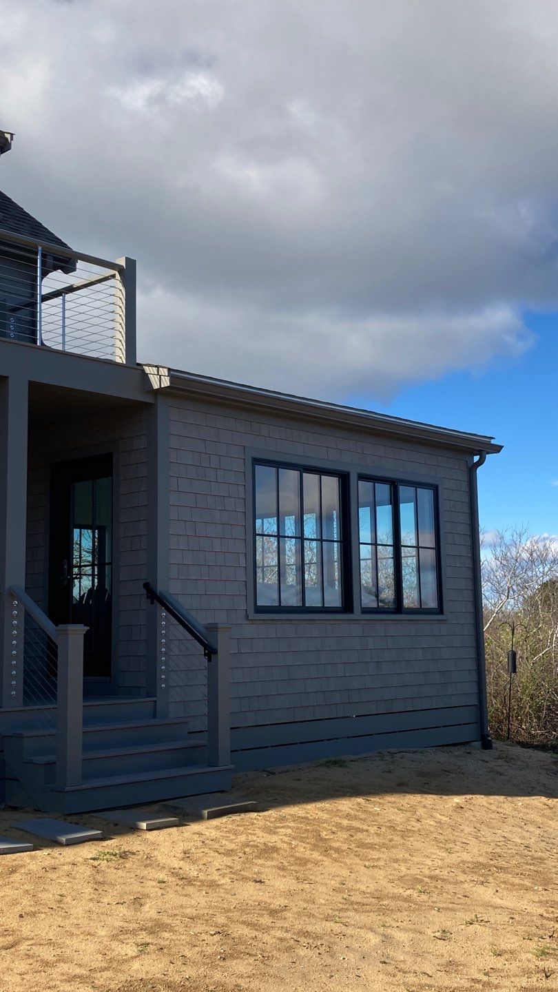 Truro, Ma Gutter Installation using 5" K-Style Aluminum Gutter by Gutter Pro Enterprises