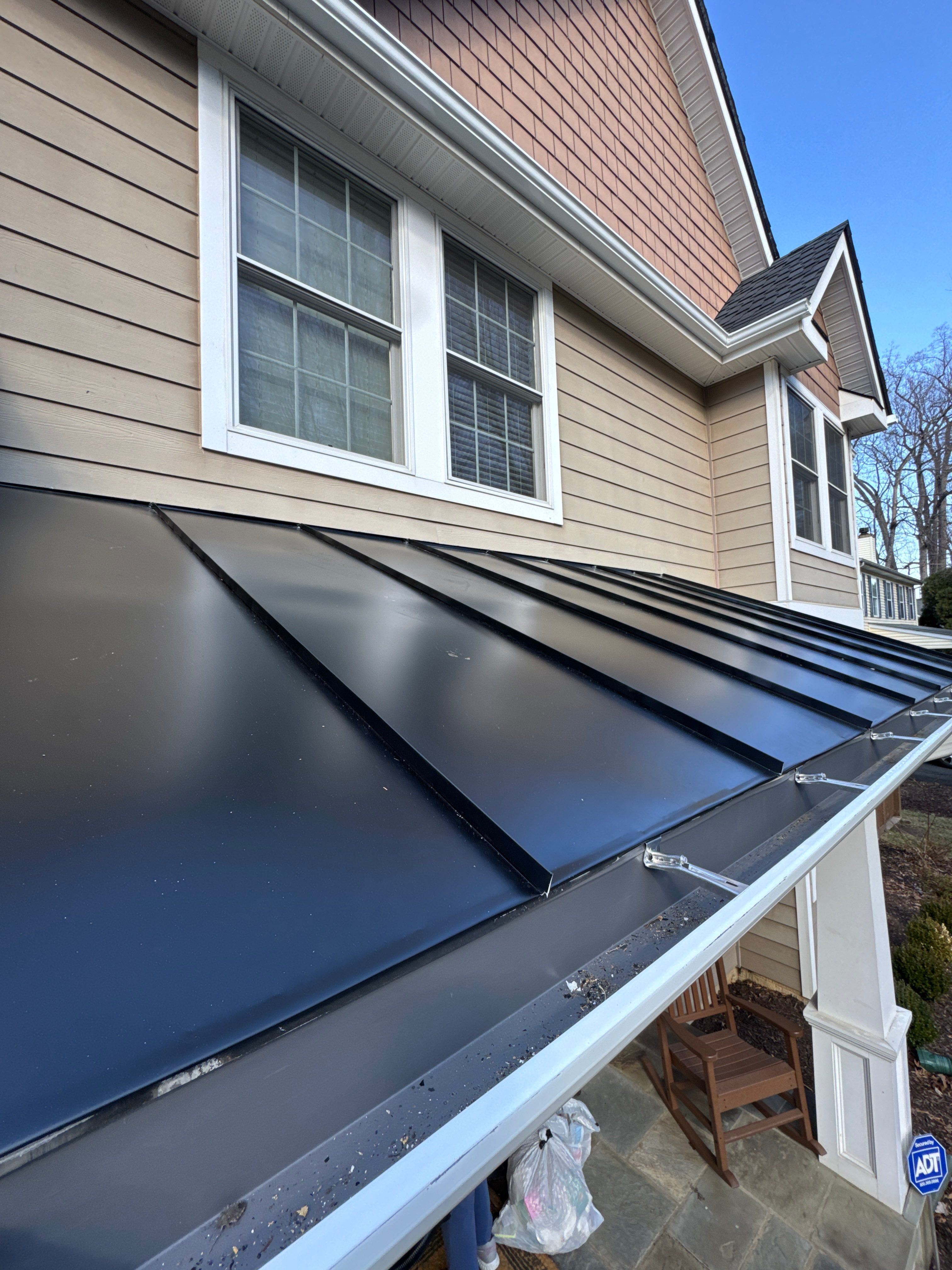Storm Damage Restoration using CertainTeed Presidential Algae-Resistant Charcoal by USA Storm Roofing and Construction Group
