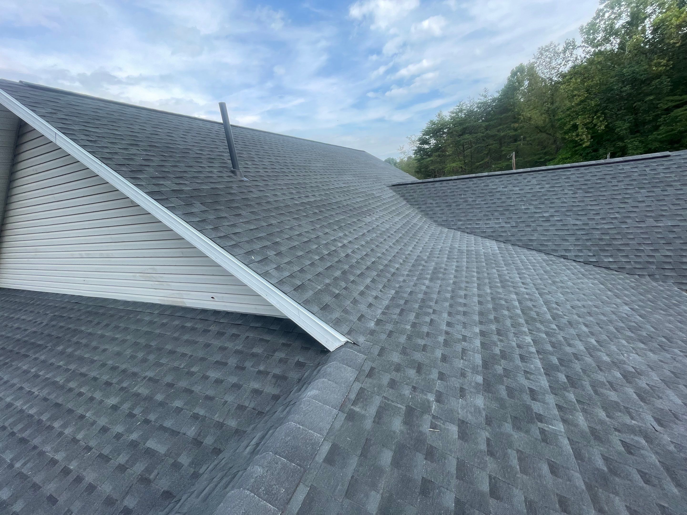 Residential Roofing Installation using GAF Timberline HDZ by Rainstoppers Roofing