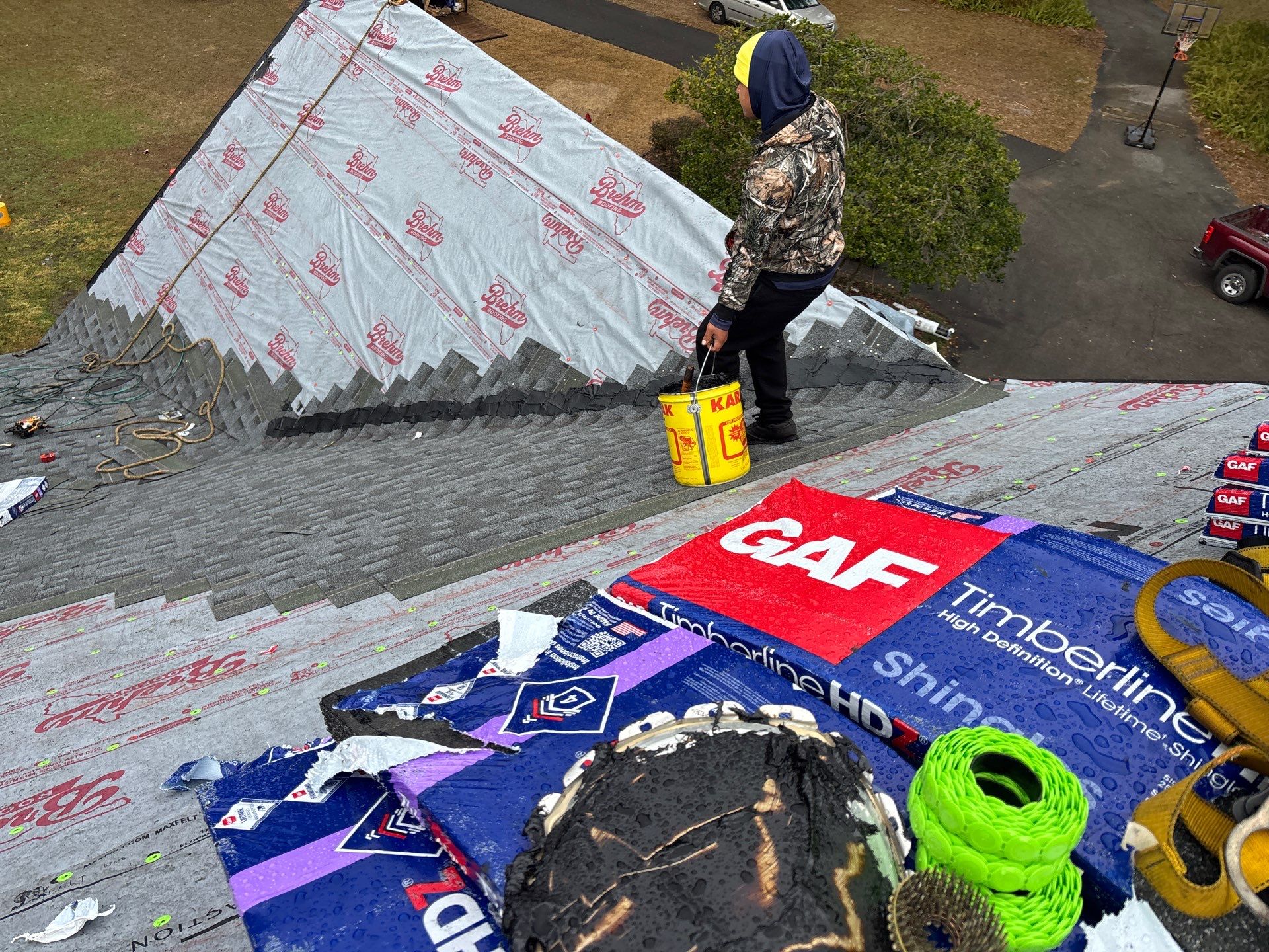 Reroof in Gainesville, Florida by Brehm Roofing