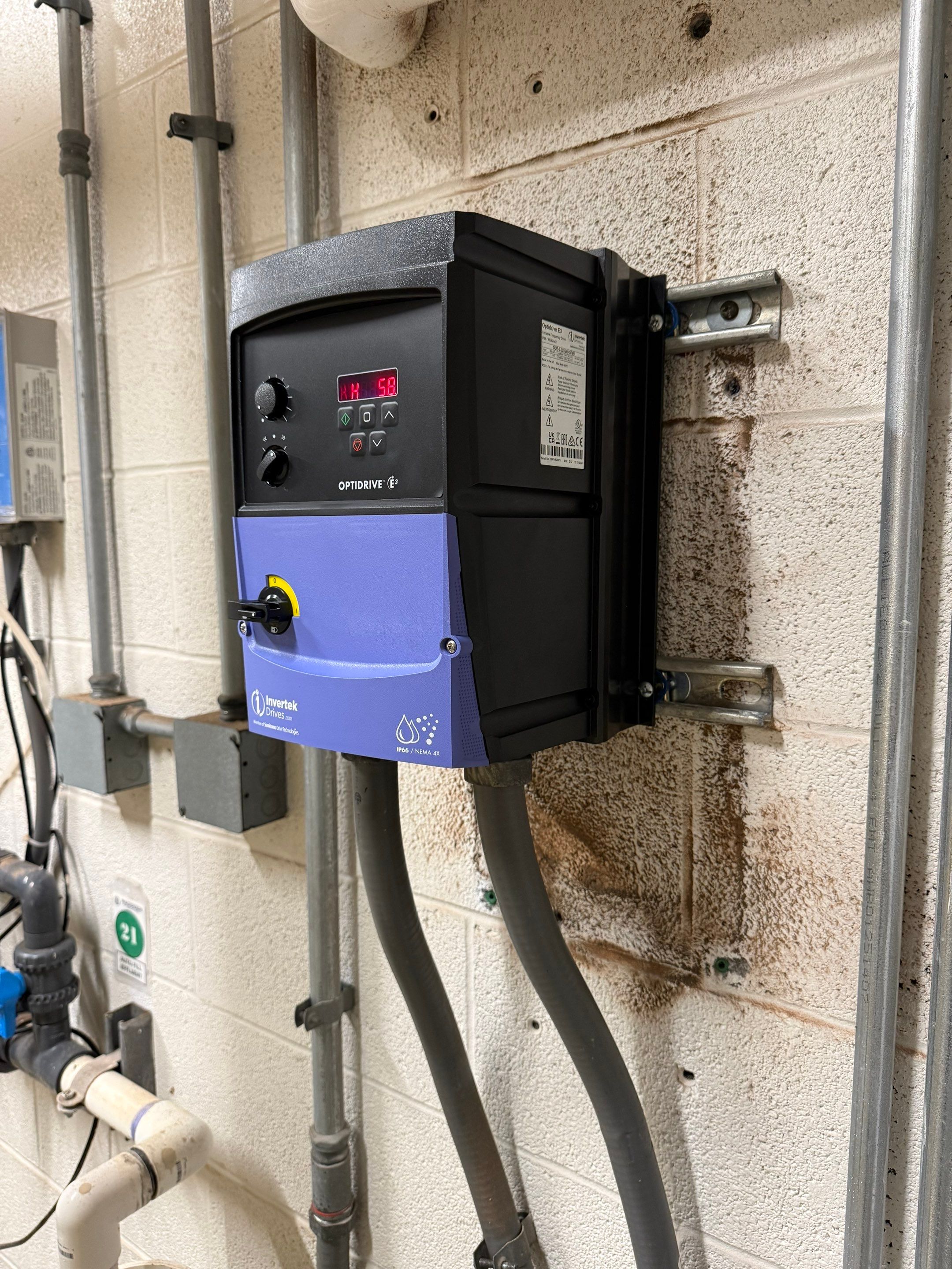 Commercial Pool VFD Installation and Electrical Upgrades in Ashburn by Complete Tradesmen Services