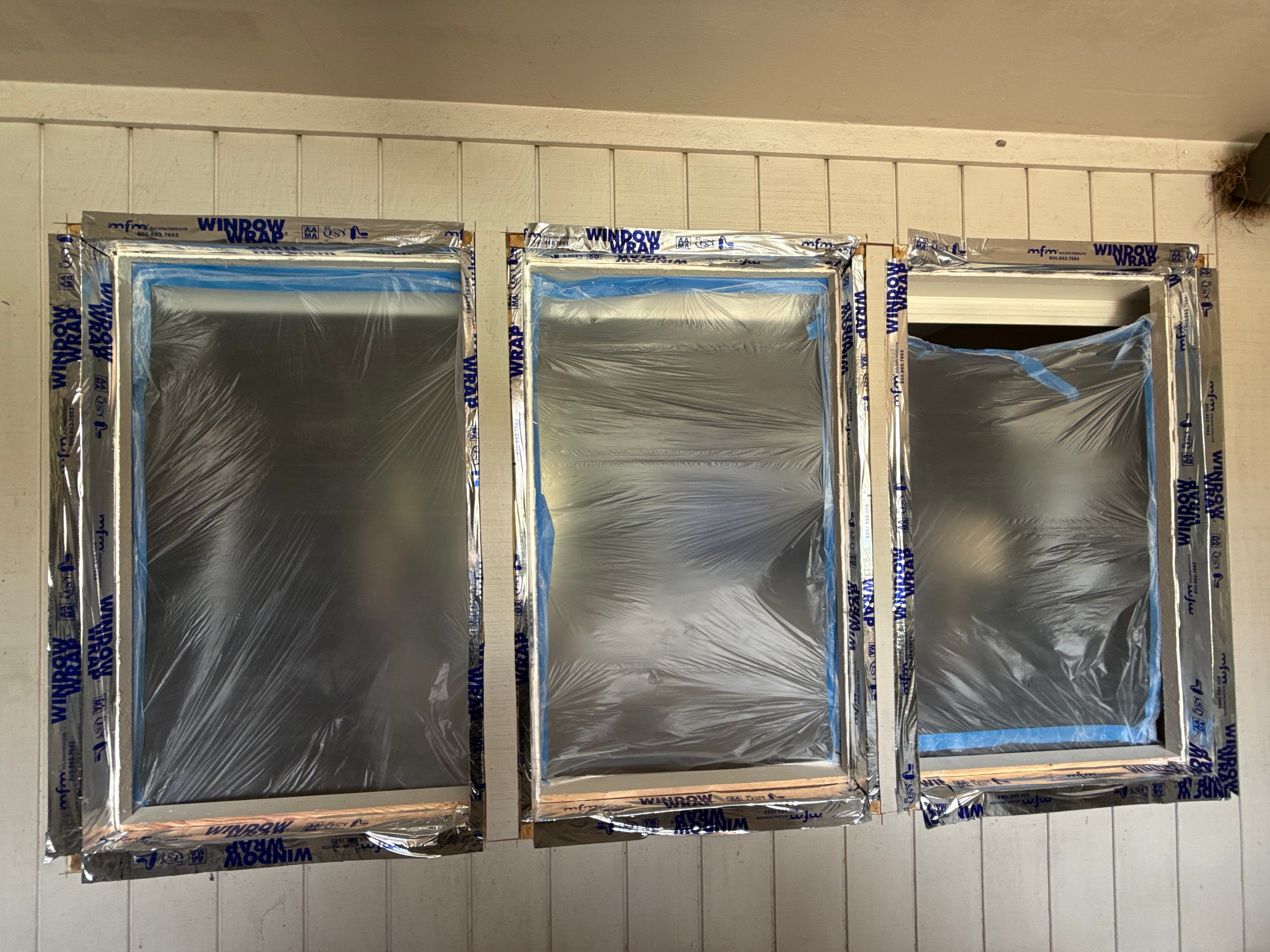 Impact windows brick install by Bayfront Roofing and Construction