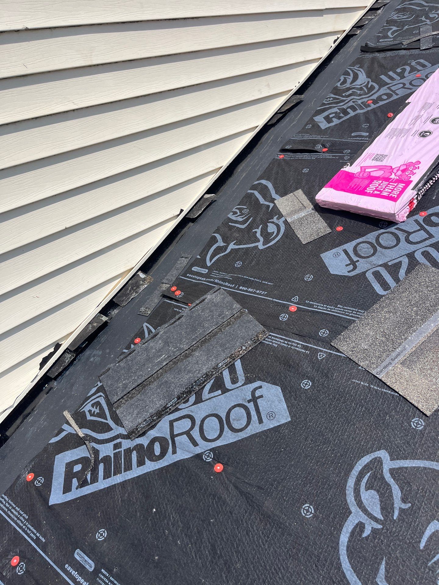 Residential Roofing Installation using Owen's Corning Duration (Lifetime) Shingles by Roof Repair Company