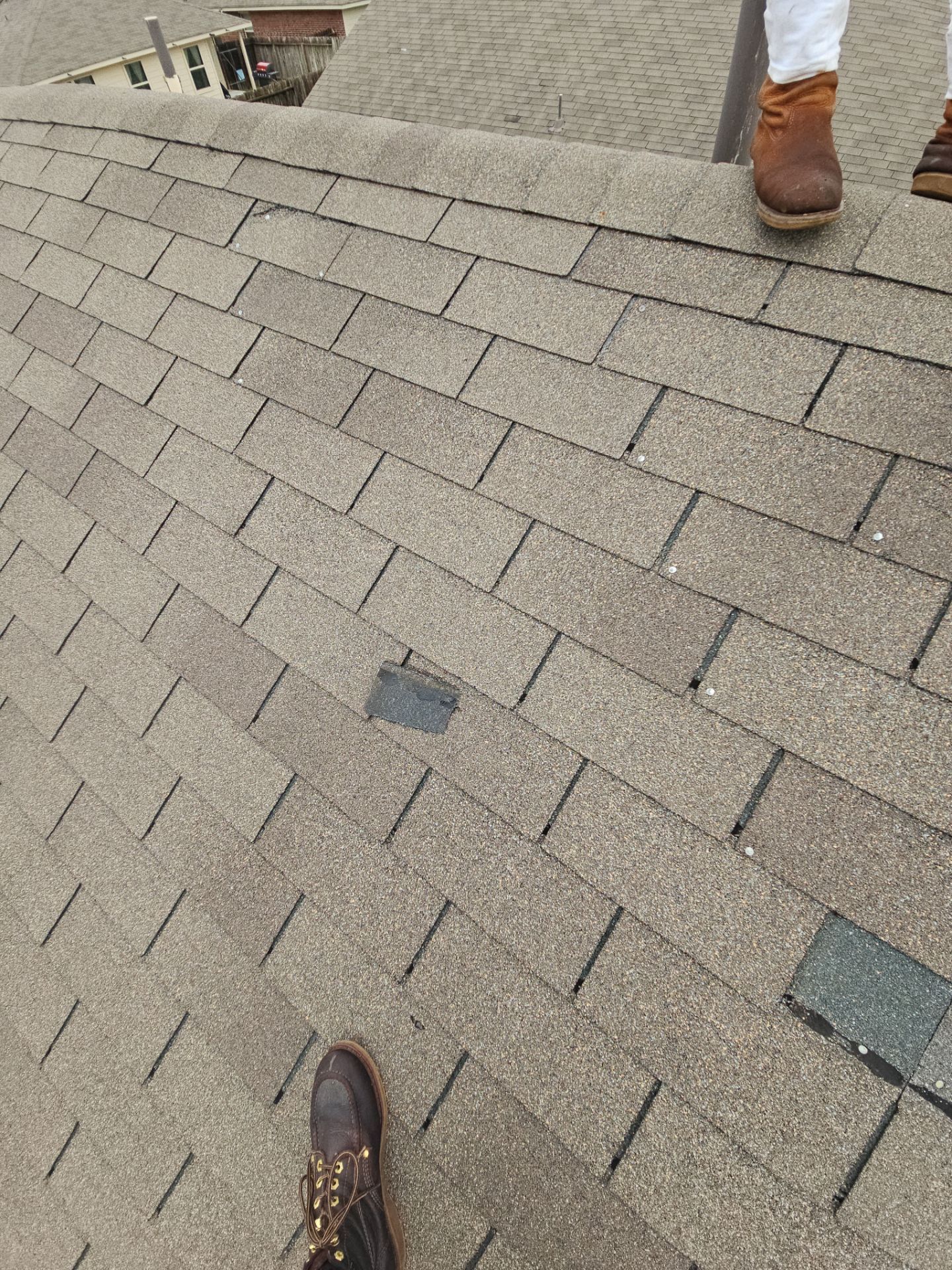 Residential Roofing Repair using Owen's Corning Duration (Lifetime) Shingles by Roof Repair Company