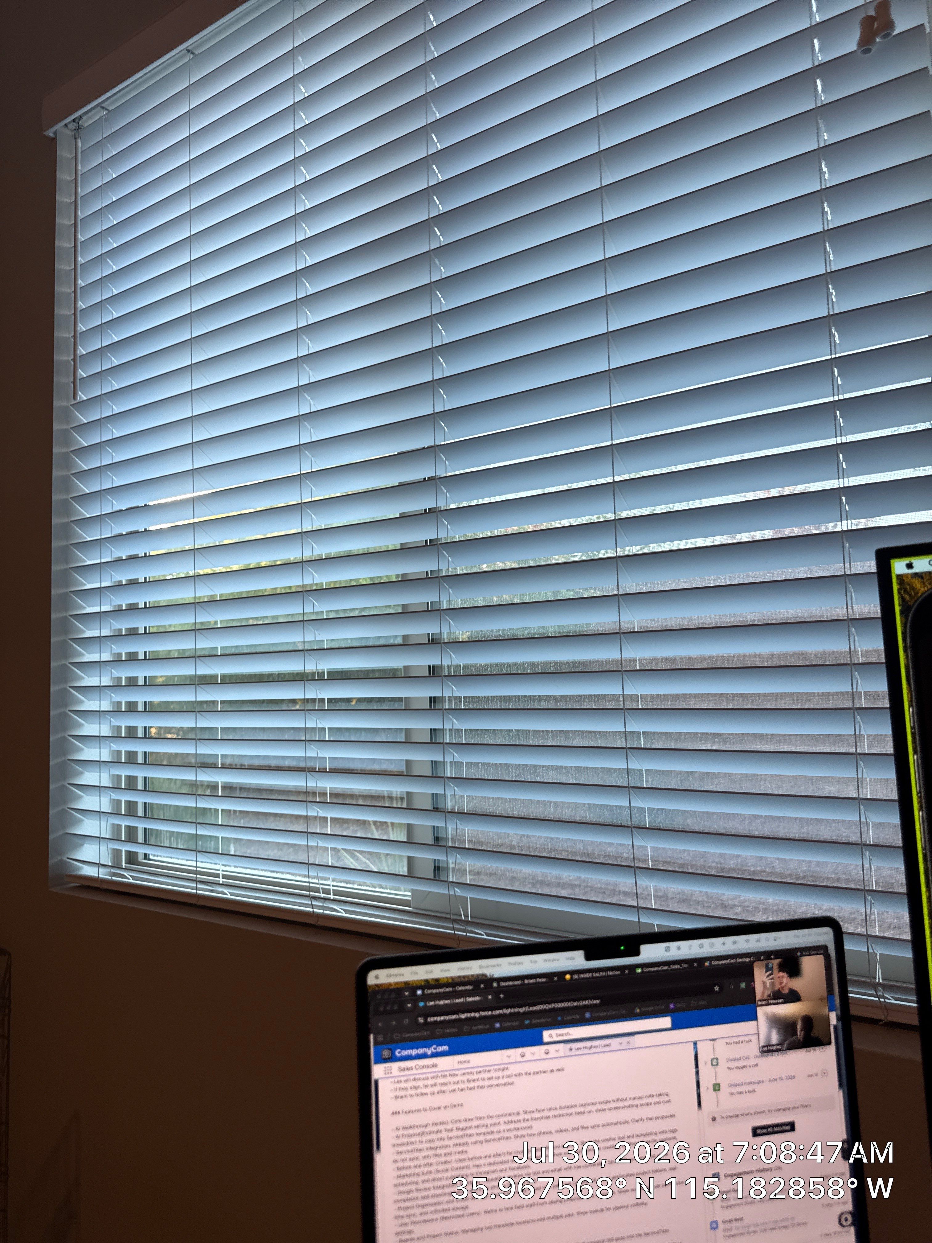 Interior Media and Door Installation in Las Vegas by CompanyCam Sales Demo