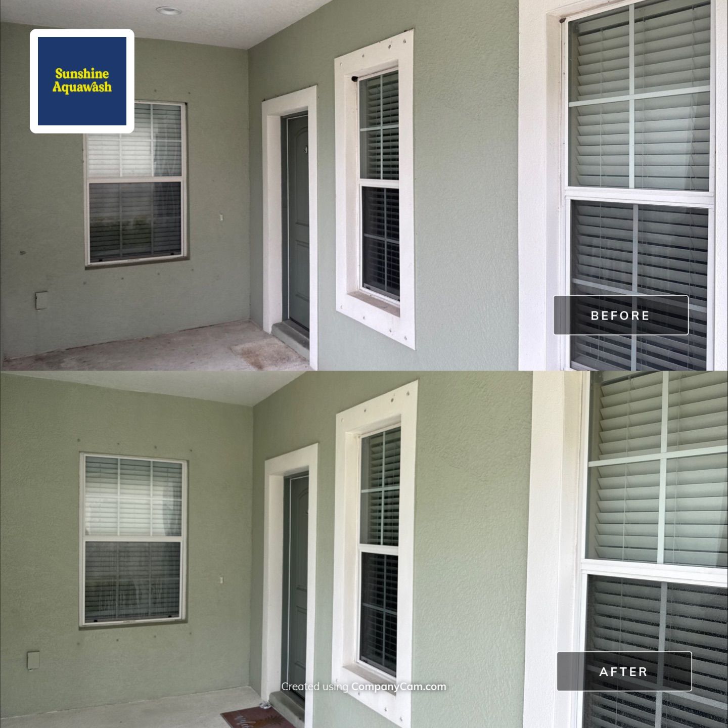Vinyl Fence & Concrete Cleaning in Central Park at Lakewood Ranch, FL by Sunshine AquaWash