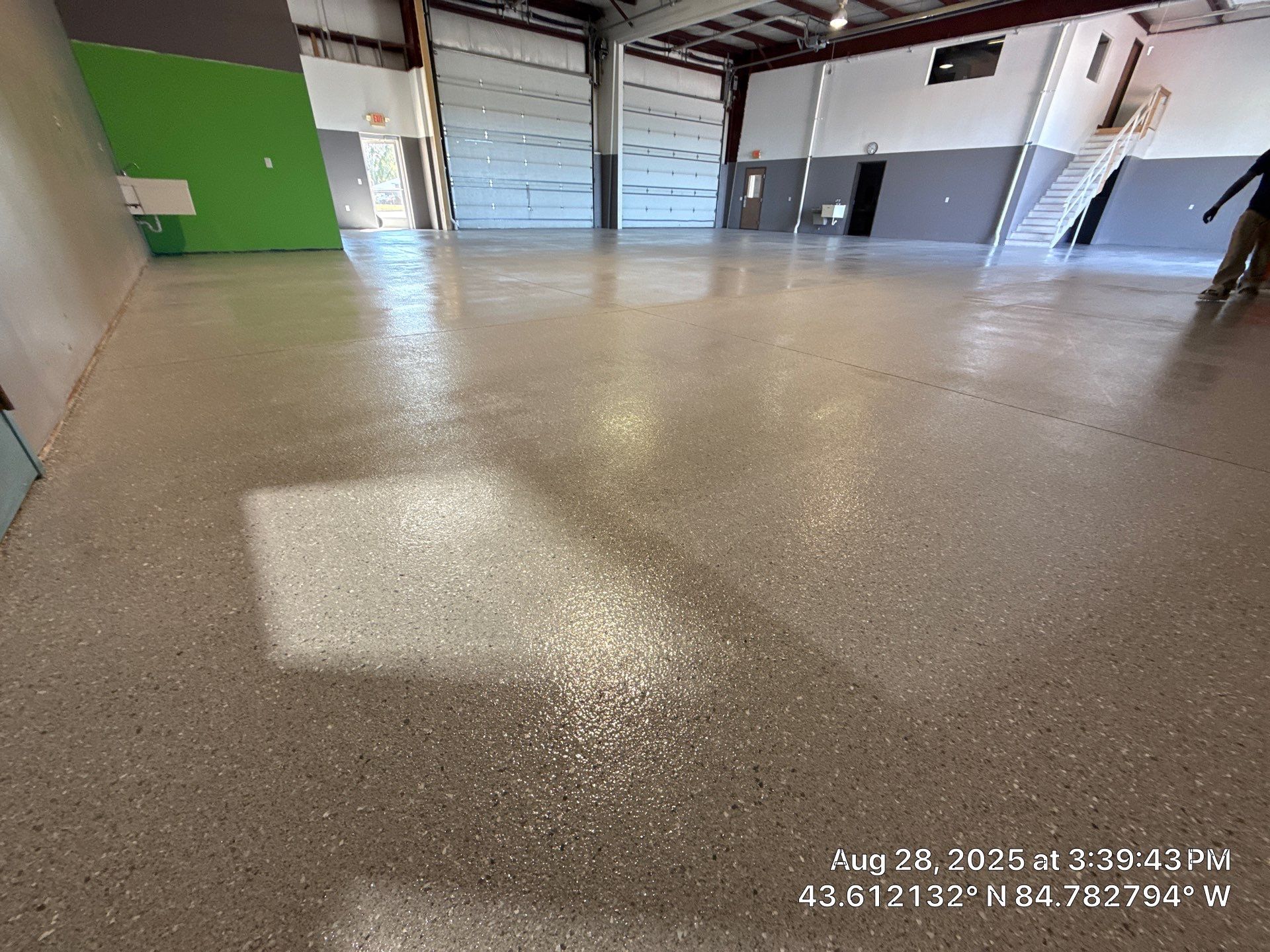 Project in Mt. Pleasant by Wise Coatings of Central Michigan