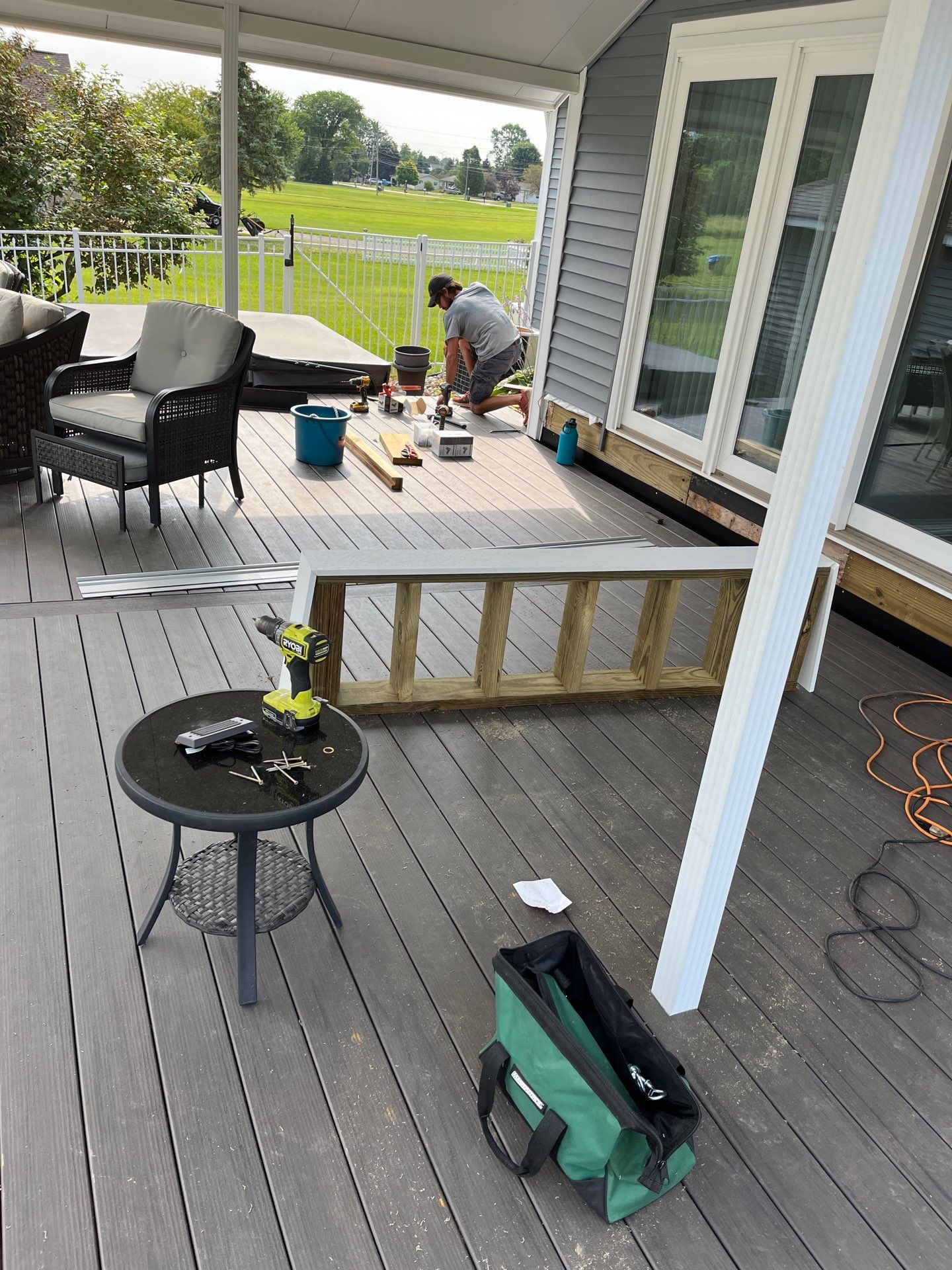 New Deck Build by Clark Builders LLC