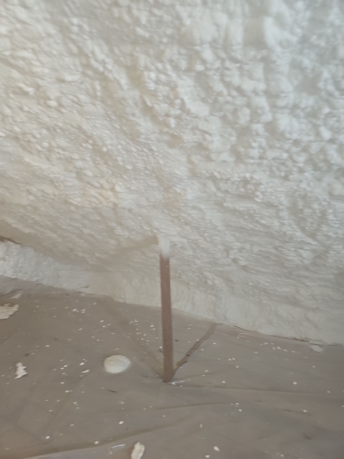 Attic Insulation using open cell spray foam by NYS Foam & Energy