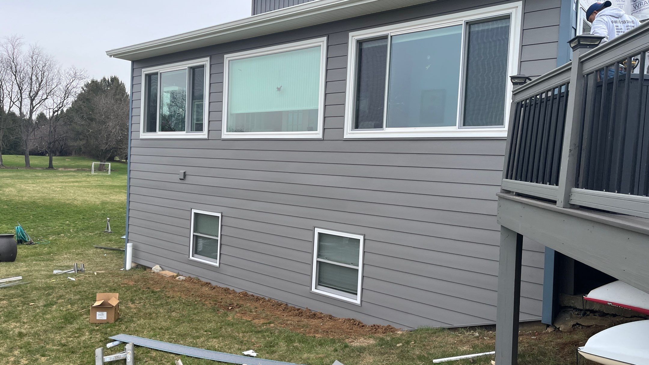 siding gutters soffit fascia shutters capping  from sales to installation by Aspen Home Improvements