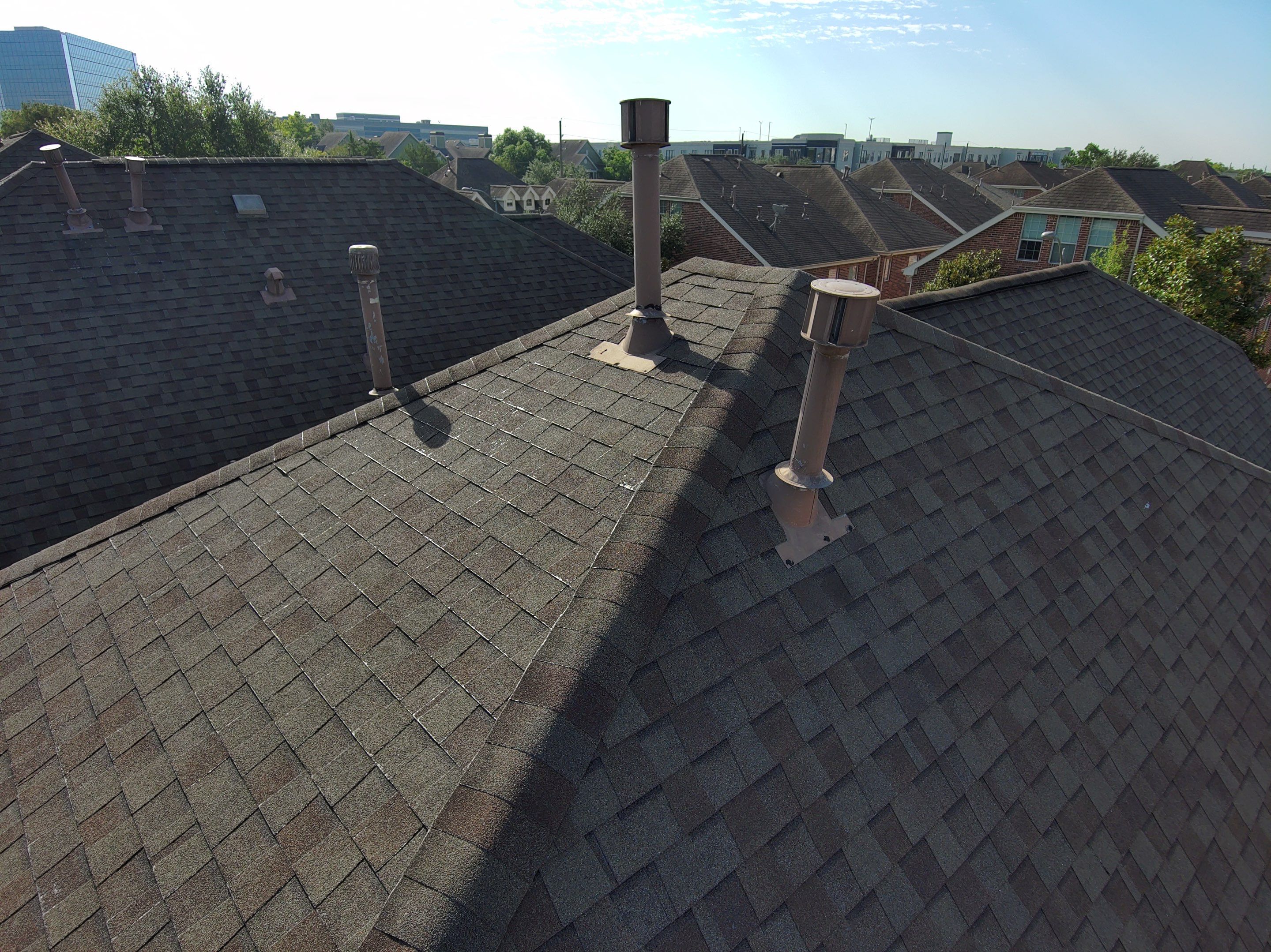 Residential Roofing Installation using Owen's Corning Duration (Lifetime) Shingles by Roof Repair Company