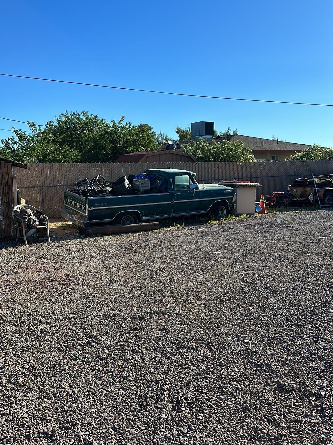Fence replacement using 6ft and 4ft vinyl  by Fence Guys Inc. 