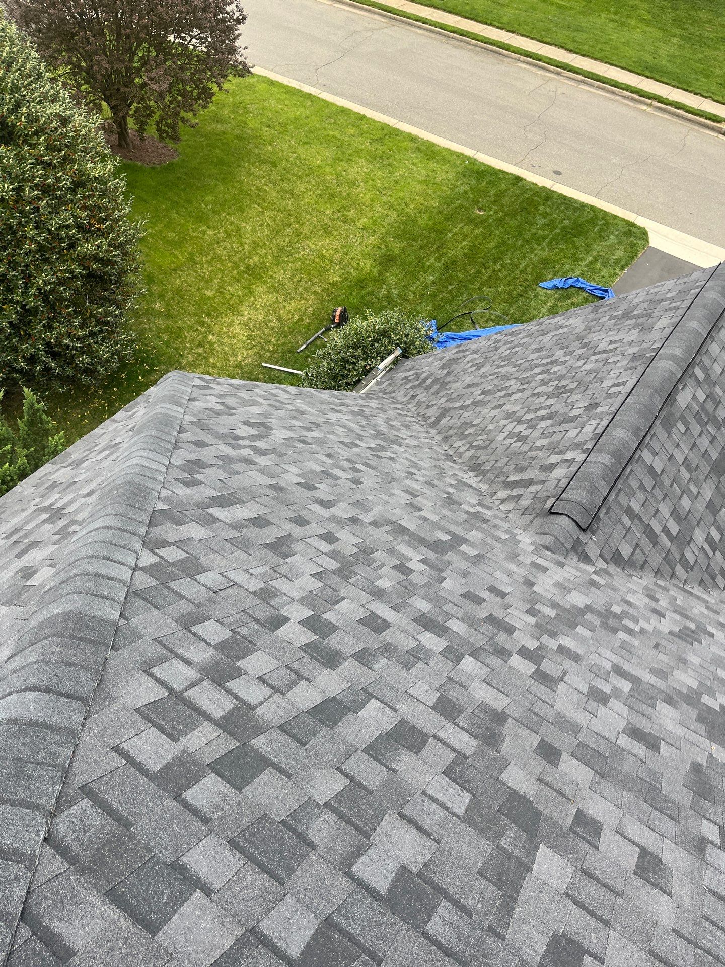 Springfield: CertainTeed Landmark Pro Designer Shingles in Max Def Moire Black by RM Banning, Inc.
