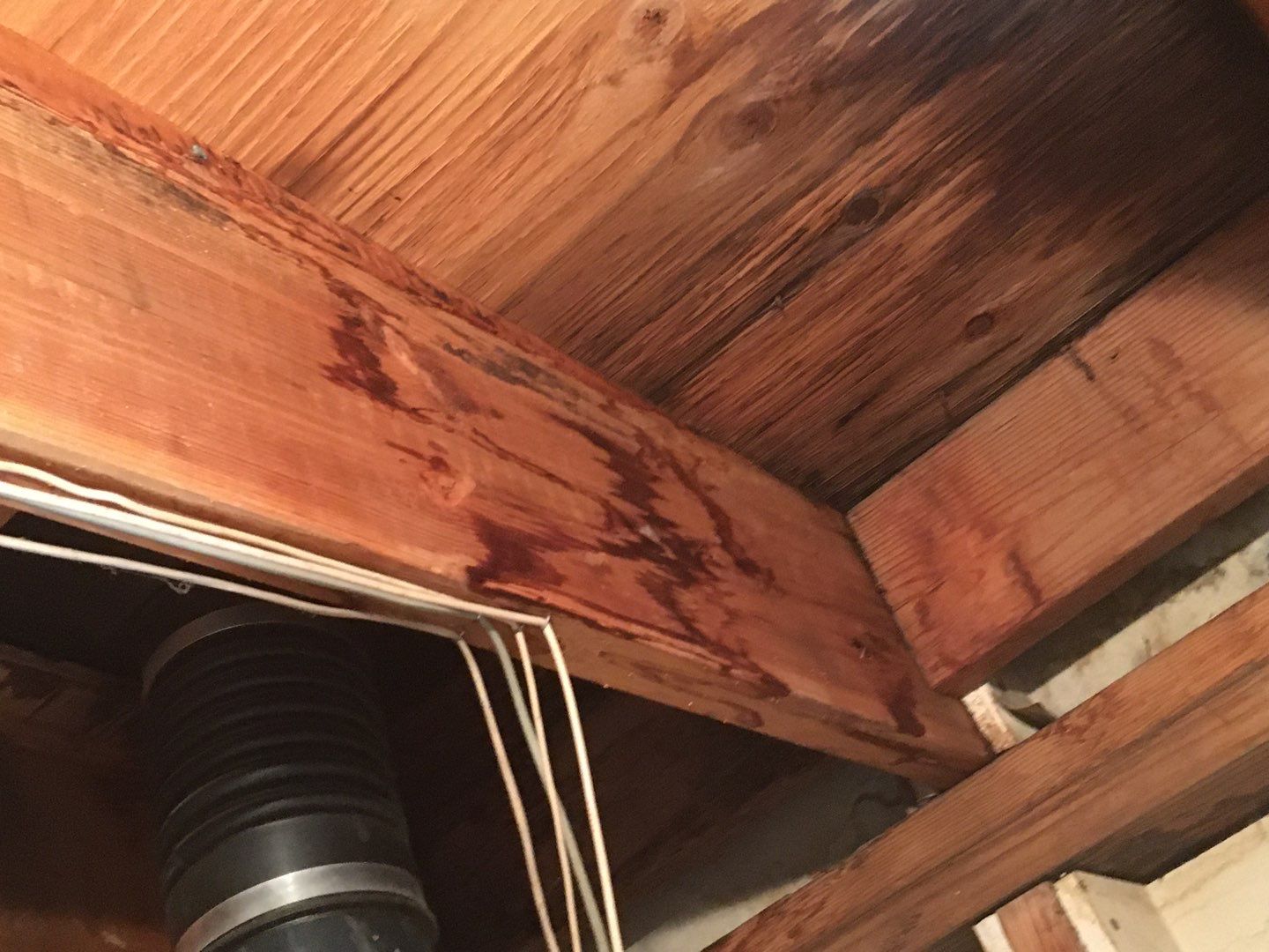 Spray foam and coatings inside commercial building HVAC well using Spray foam and coatings over existing BUR system by Straight Edge Roofing Inc