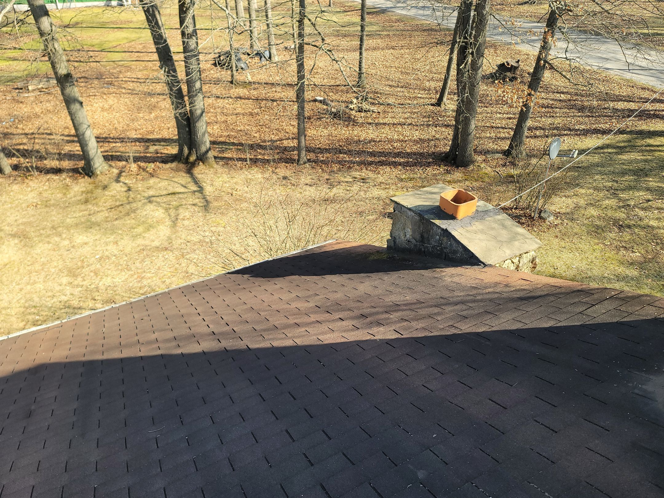 Atlas Pinnacle, Color, Burnt Hickory, Drip Edge, Color, Royal Brown by Eagle Eye Roofing