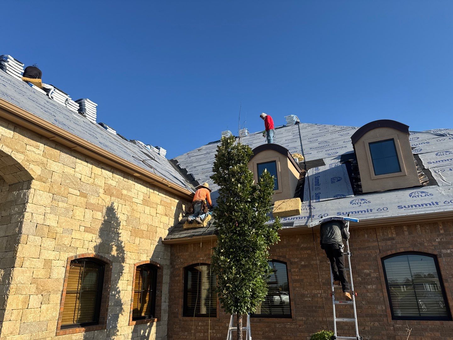 Bank Reroof by Castillo Roofing