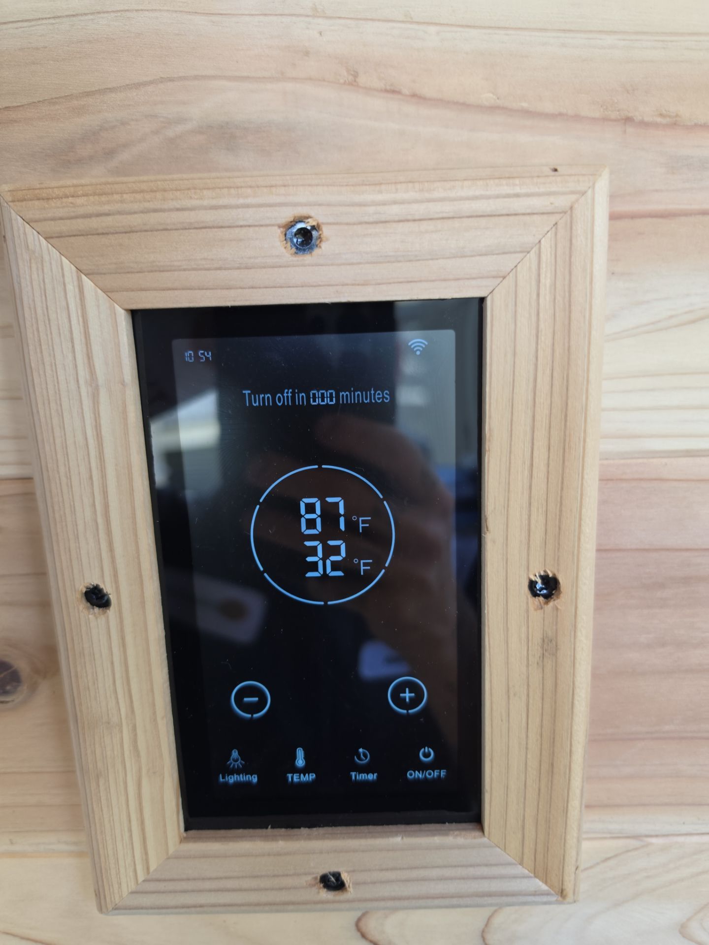 Outdoor Cabin Sauna Installation and Electrical Service in Seabrook by Selectric LLC