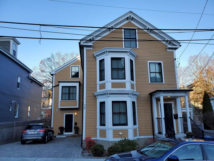 Siding Installation using Wood Clapboards by UBrothers Construction