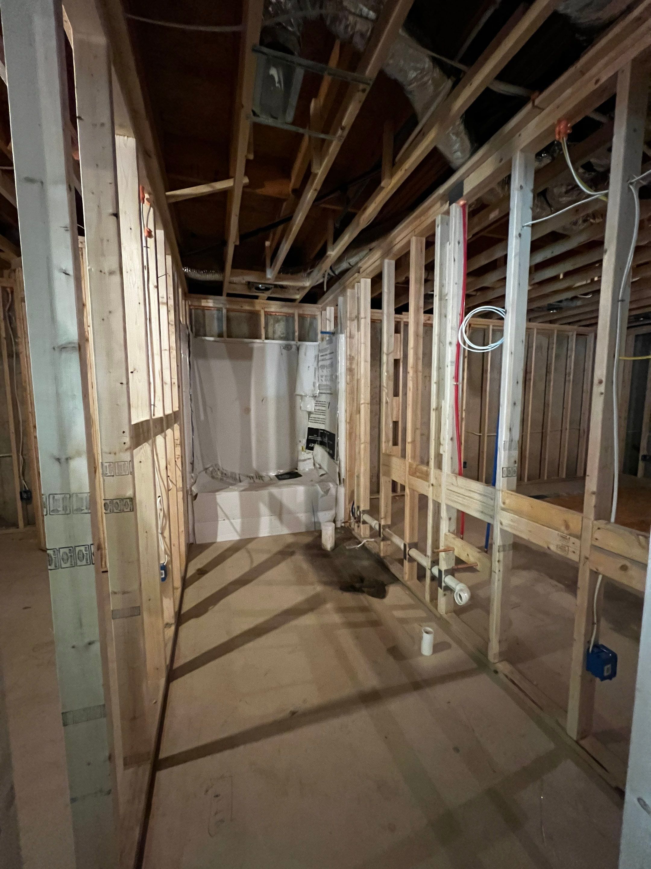 Custom Basement Remodeling With Home Theater and Bar in Woodstock by Swift Home Renovations