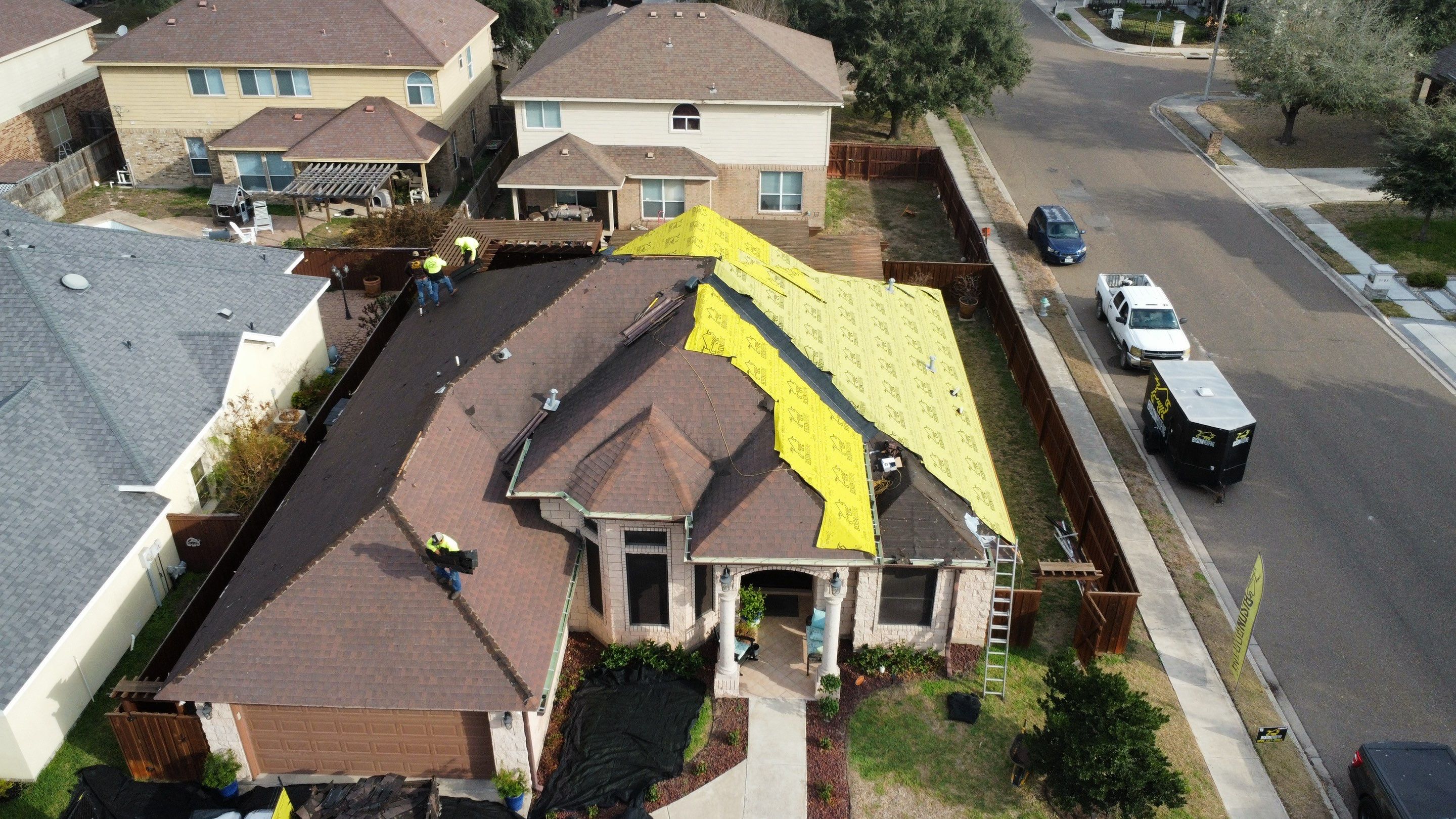 Decra Tile Roof Replacement  by Bison Roofing  