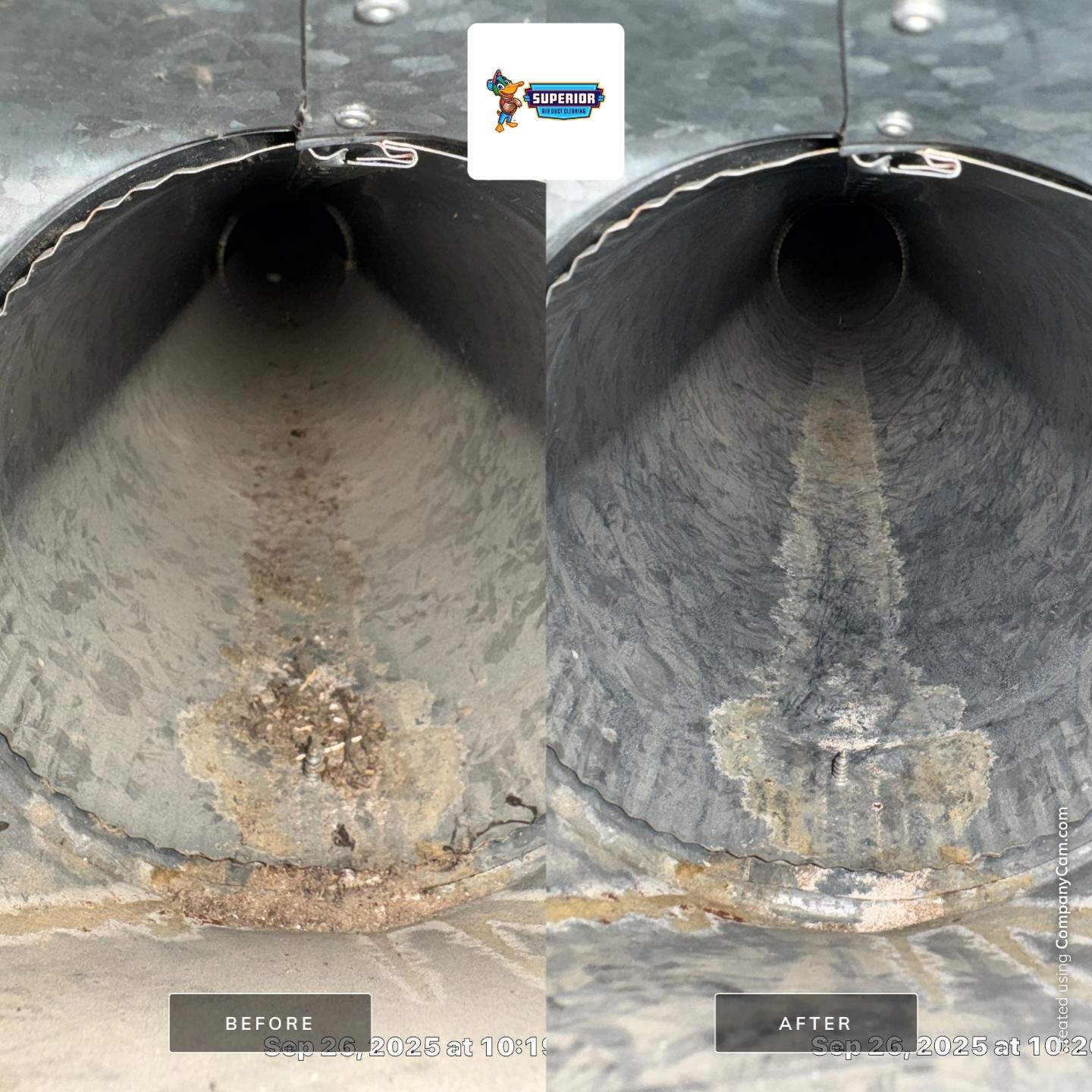 Air Duct Cleaning With a Vacuum Truck in Grove City, PA by Superior Air Duct Cleaning