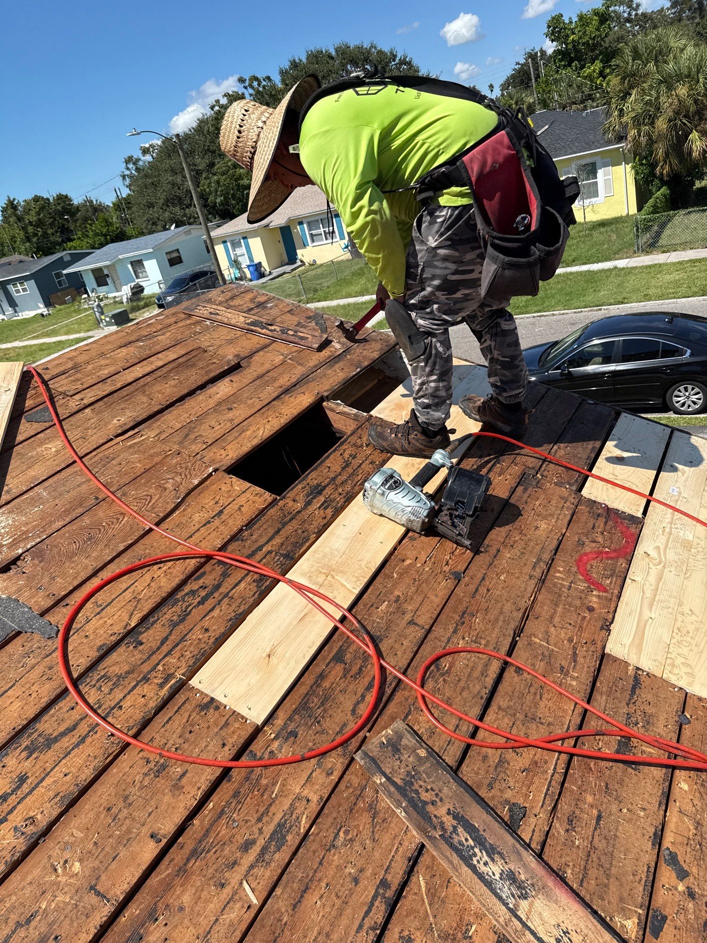 Project in St. Petersburg 33711 by Mitchell Roofing Company LLC