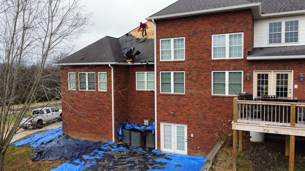 Commercial Roofing Installation using GAF HDZ Roofing System  by Undersun Roofing 
