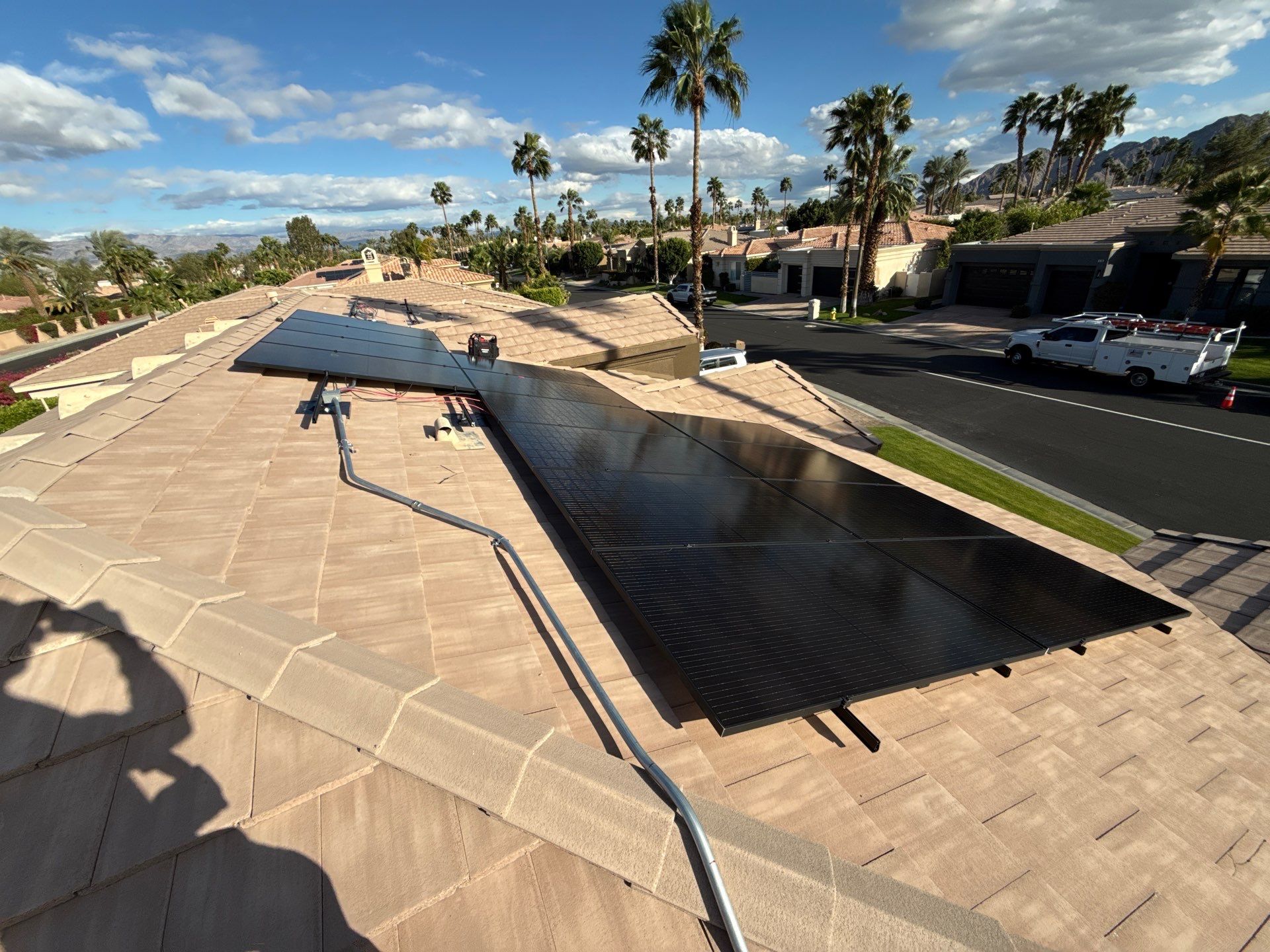 Project in Palm Desert, CA by Goat Solar Inc. 
