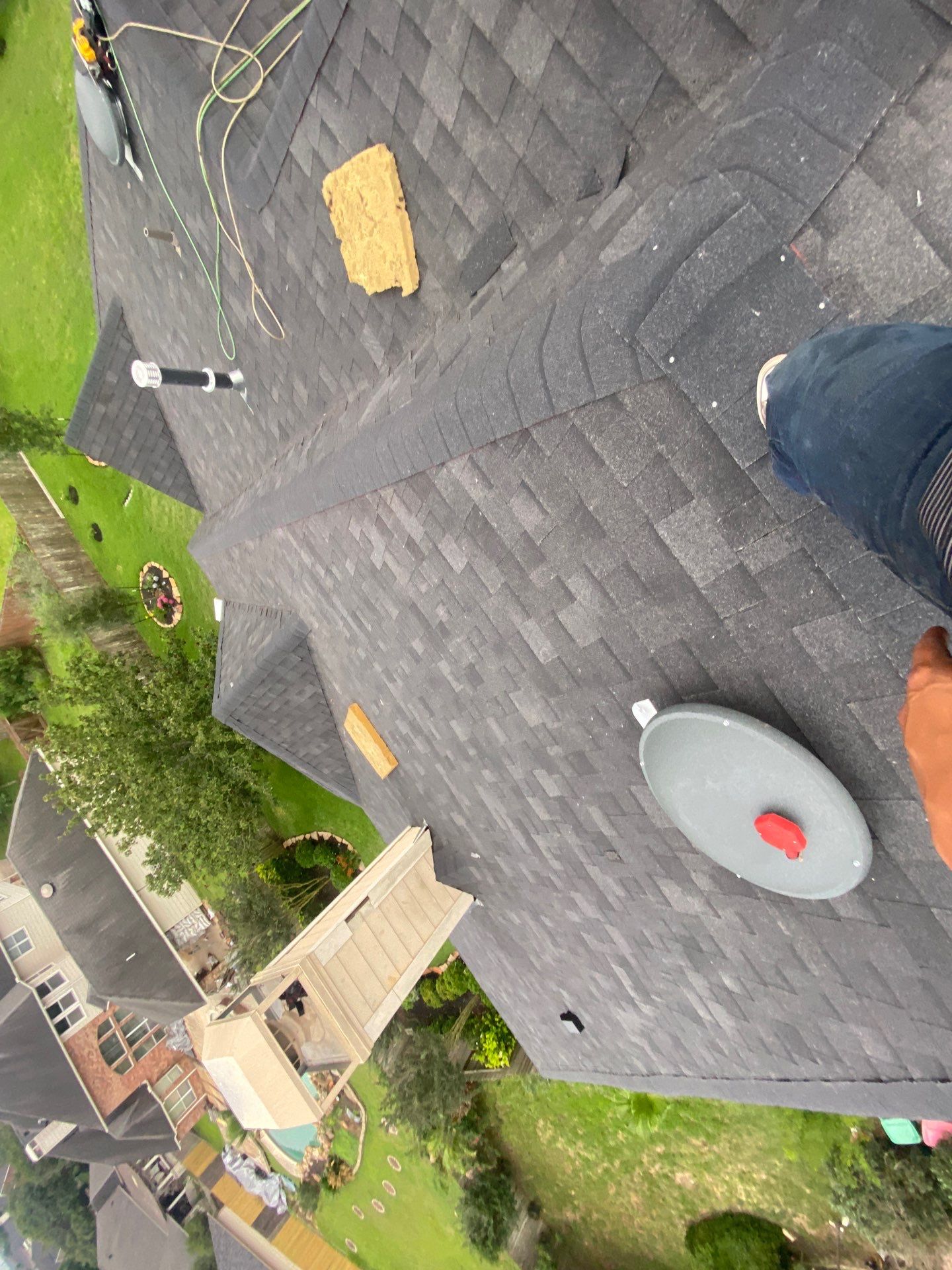 Residential Roofing Installation using Owen's Corning Duration (Lifetime) Shingles by Roof Repair Company