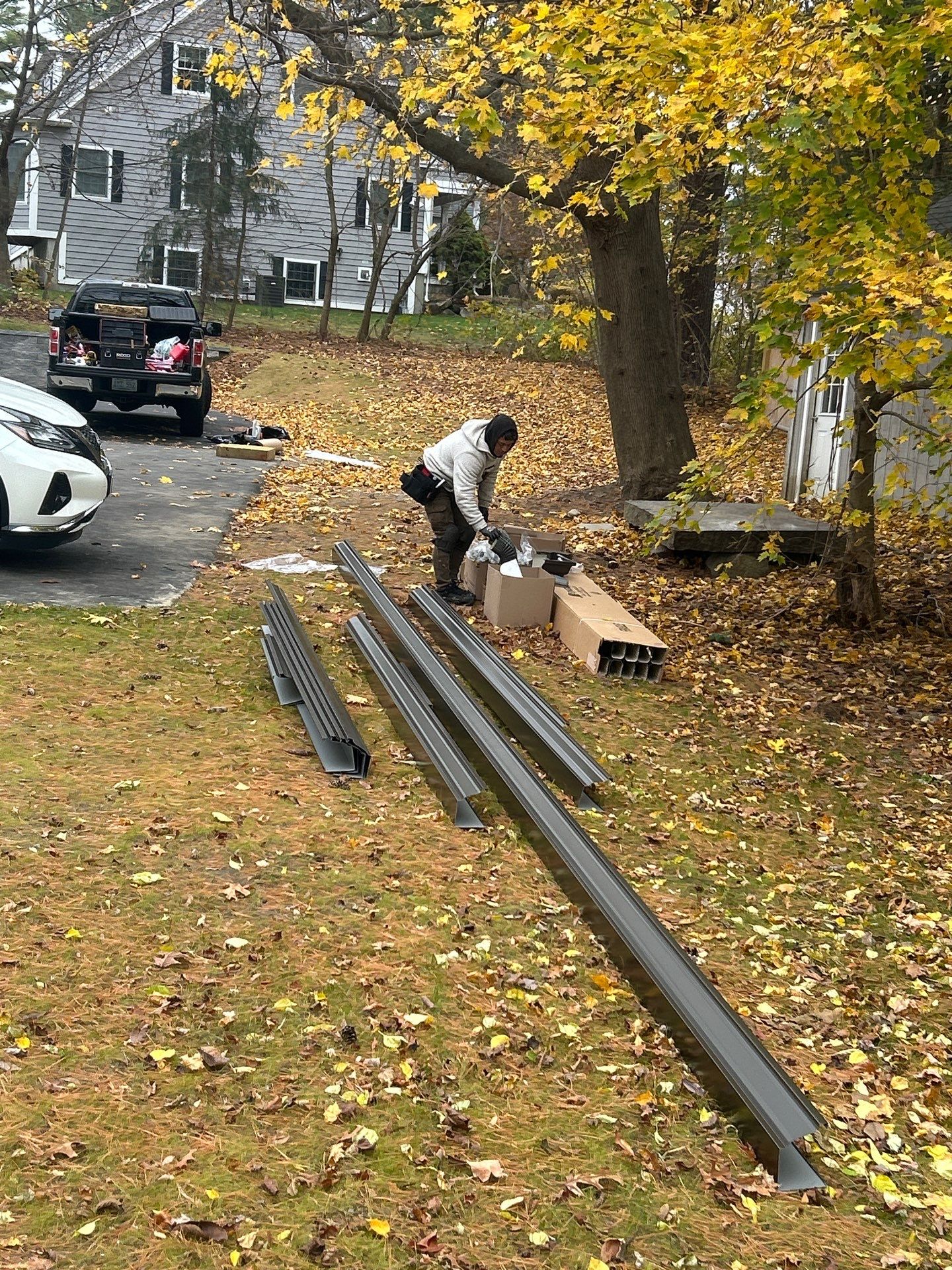 Andover Complete Gutter System with T-Rex Guards & Valley Splashguard by Mighty Dog Roofing of Greater Middlesex County