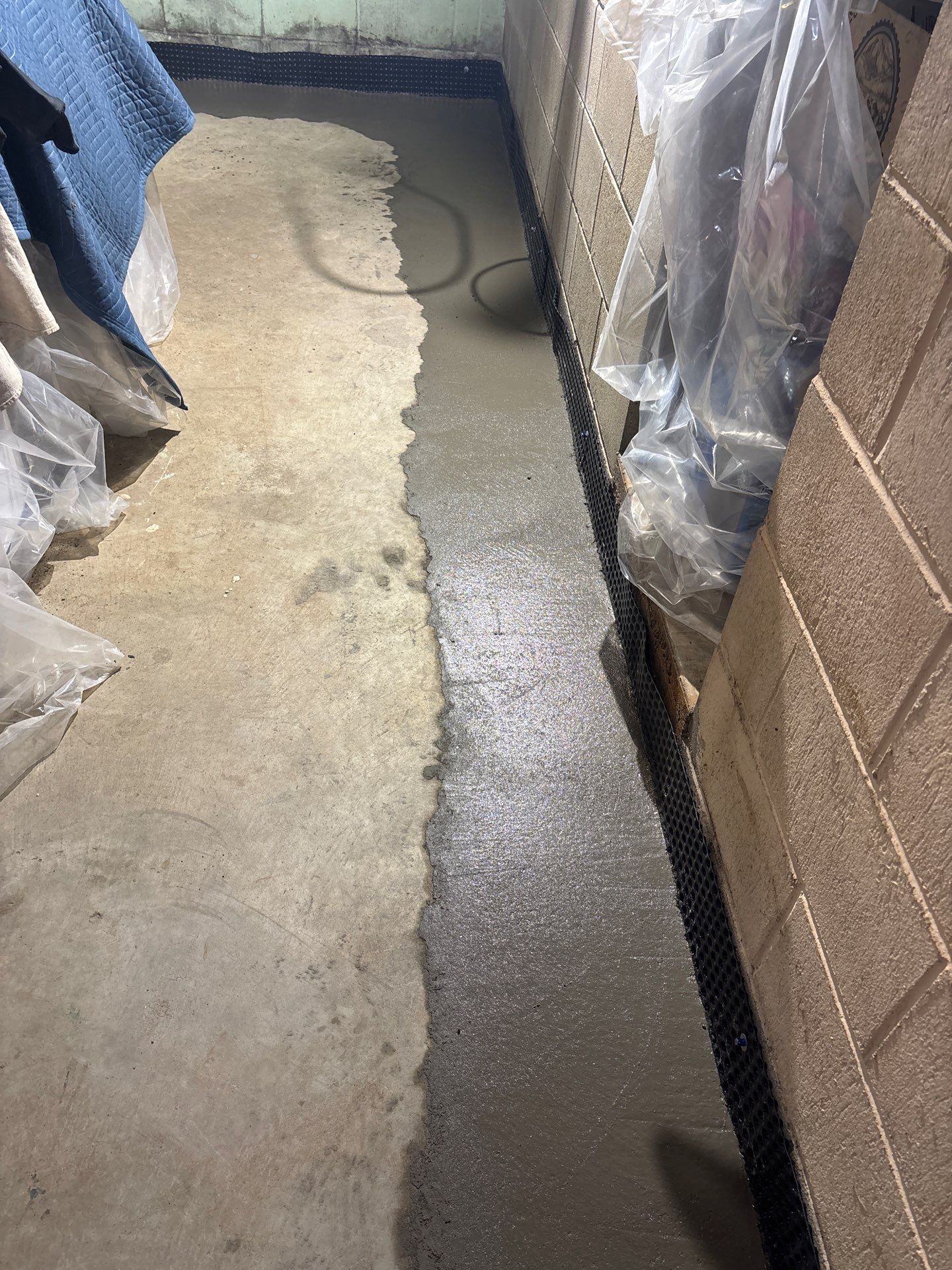 Helping Dan Get Going on His Remodel by Waterproofing Northeast