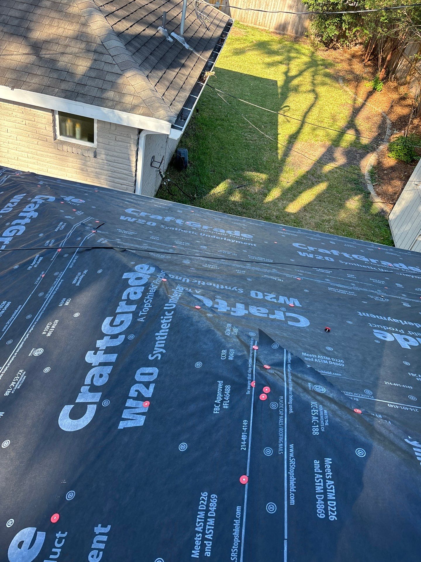 Residential Roofing Installation using Owen's Corning Duration (Lifetime) Shingles by Roof Repair Company