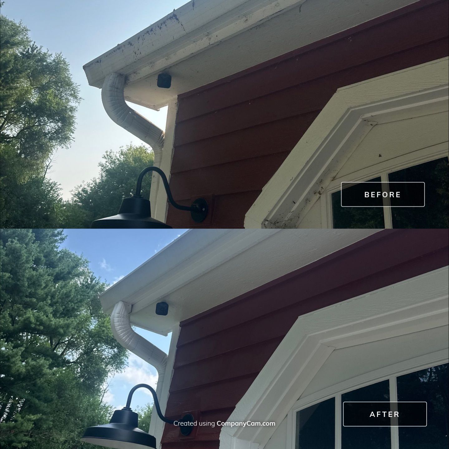 Project in Johnsburg by Simmons Power & Soft Washing