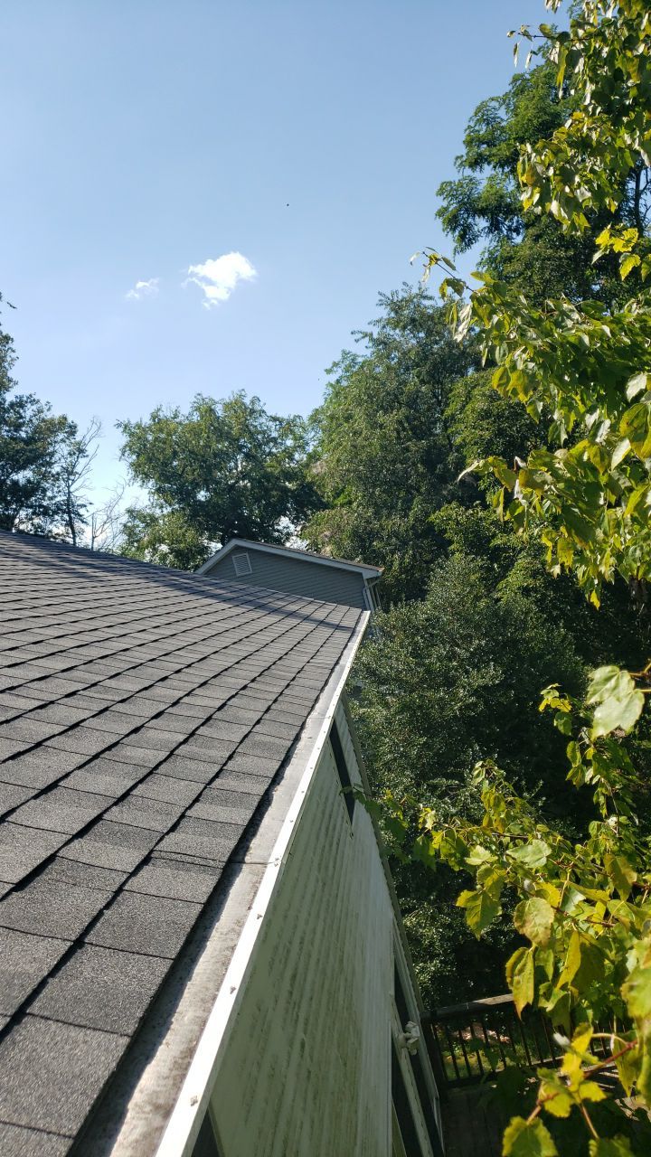 Marshall Roofing Project - Landmark Pro Max Def Pewterwood Designer Shingles by RM Banning, Inc.