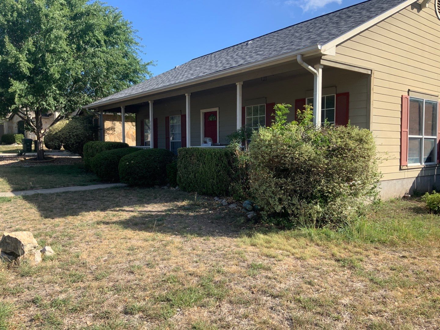Ranch Revival: Infusing Vibrancy into Your Home's Story with a Colorful Exterior Update! by 360 Painting Central Texas 