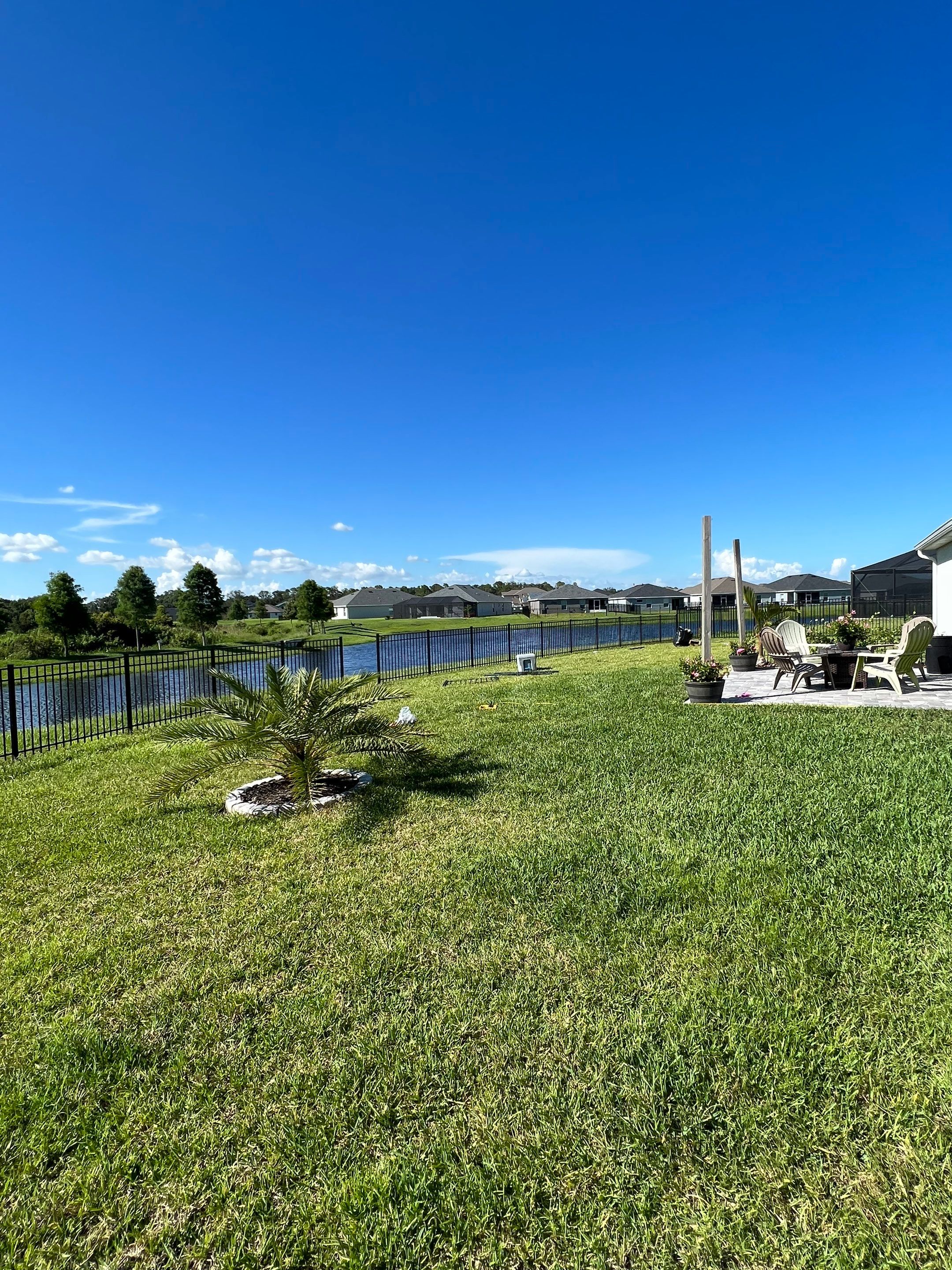 Parrish, FL 4ft. Tall 3-Rail Black Aluminum Fence by Asap fence and gates, LLC