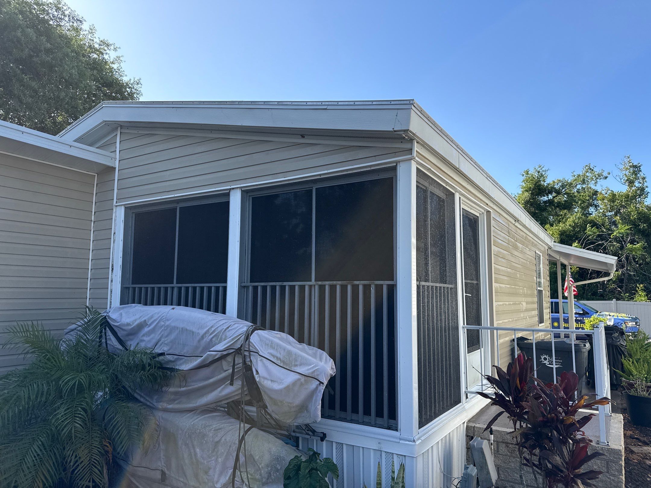 TPO Membrane & Metal Roof Cleaning in Fisherman’s Cove RV Park, Terra Ceia, FL | Sunshine AquaWash by Sunshine AquaWash