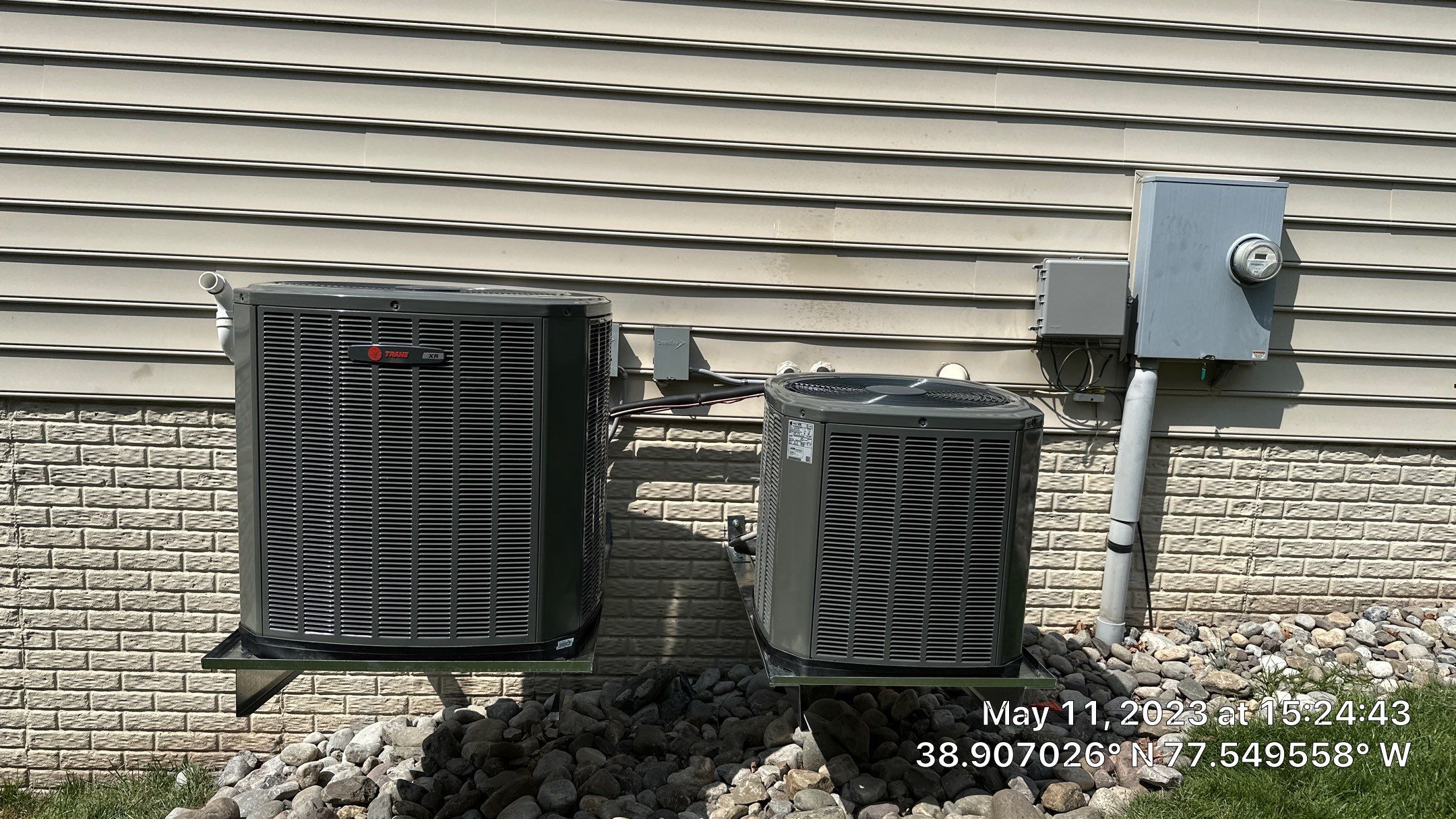 Central Air Conditioning Installation using Trane by Pro Sky Services