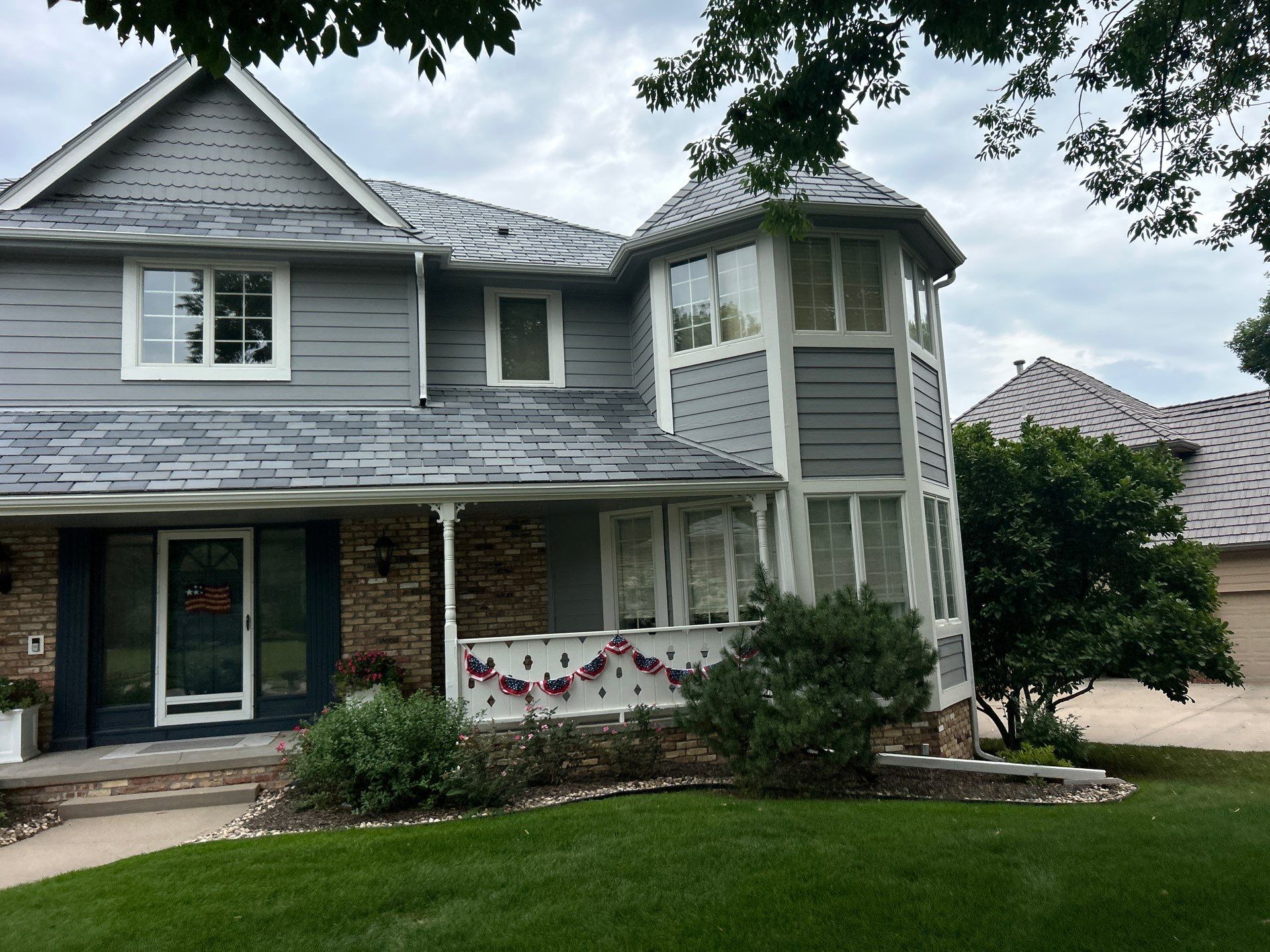 Full Window Replacement and Exterior Siding Update in Omaha by Carps Complete Exteriors