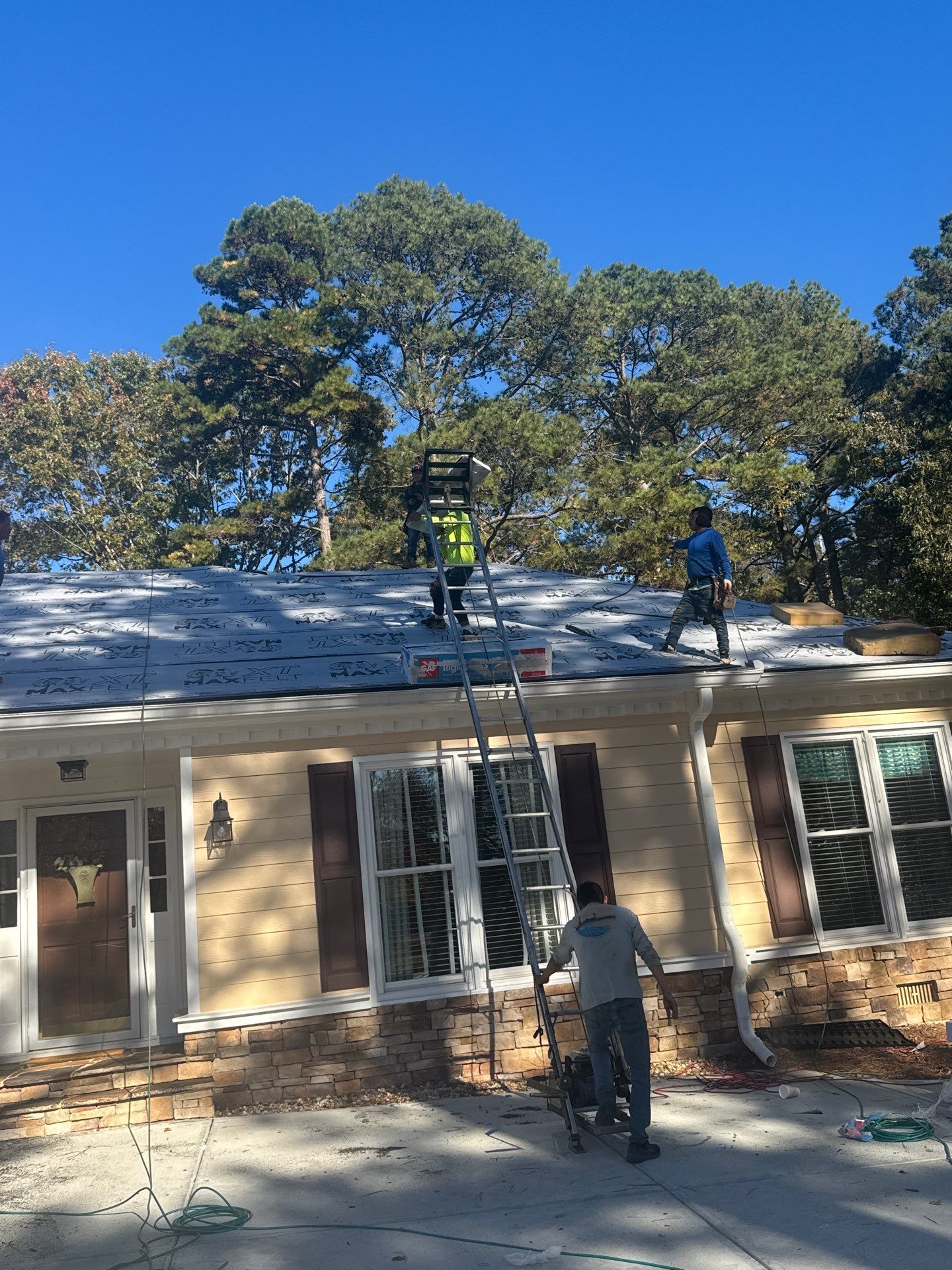 Residential Roof Replacement using GAF NATURAL SHADOW - CHARCOAL by Elite Roofing LLC