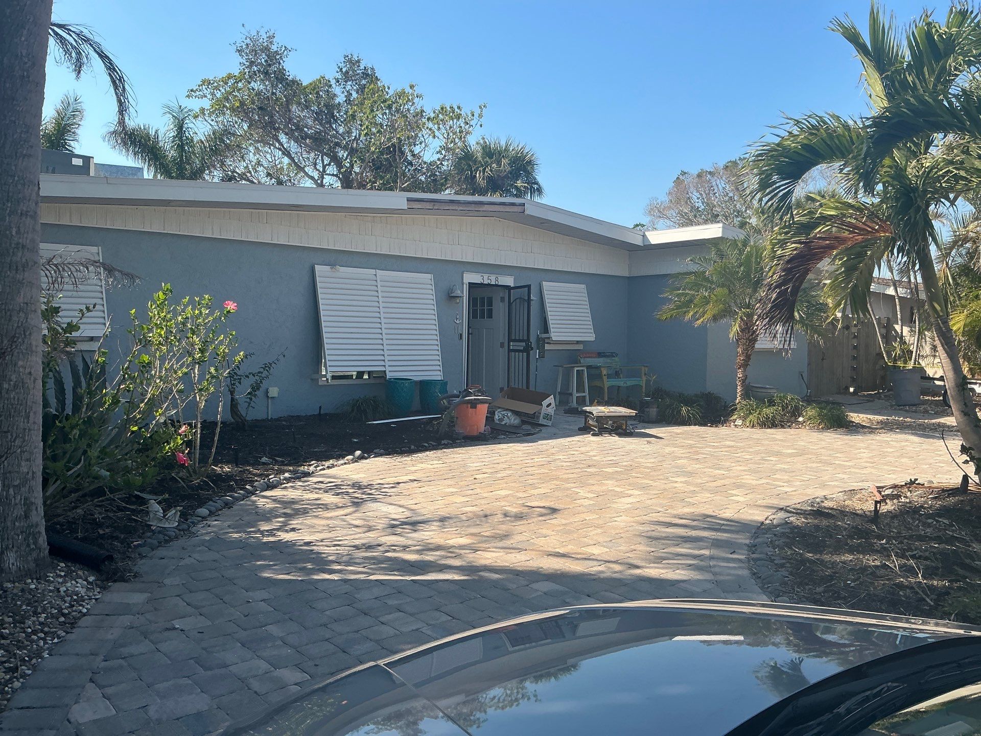 New Metal Soffit and Fascia in Siesta Key FL by Gutter Professors