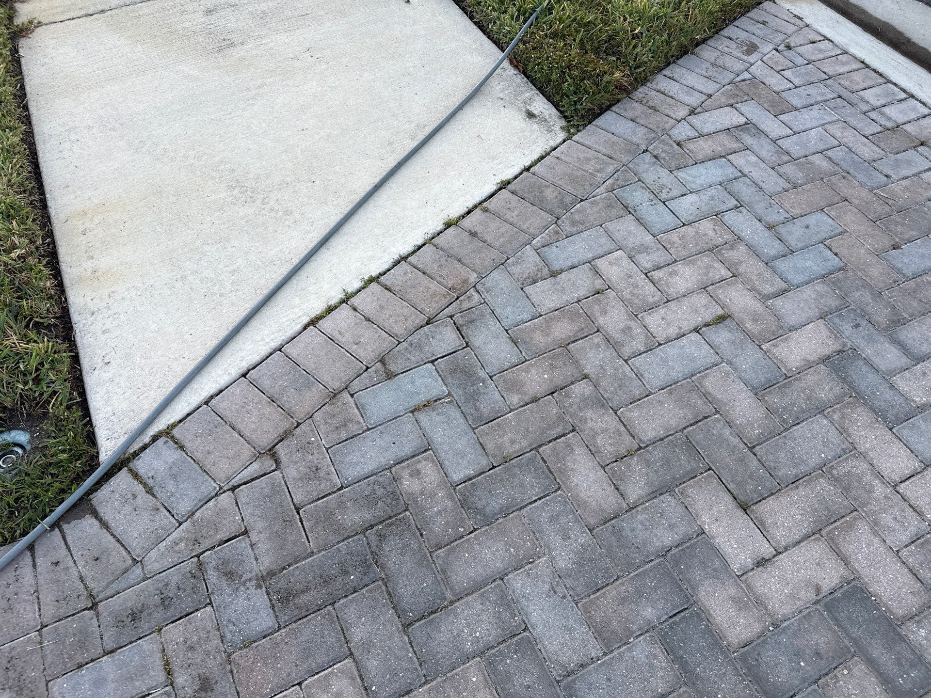 Paver Driveway Cleaning & Sidewalks in Trevesta Palmetto FL by Sunshine AquaWash
