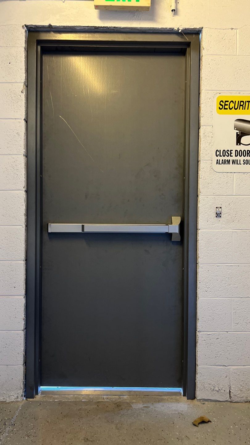Commercial Stairwell Door Replacement & Hollow Metal Door Retrofit – Pompano Beach High-Rise by The Door Doctor of South Florida, Inc.