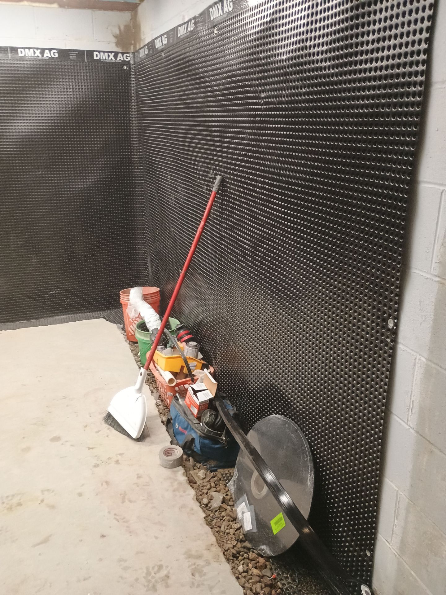 Depressurizing Denny's Basement Wall by Waterproofing Northeast