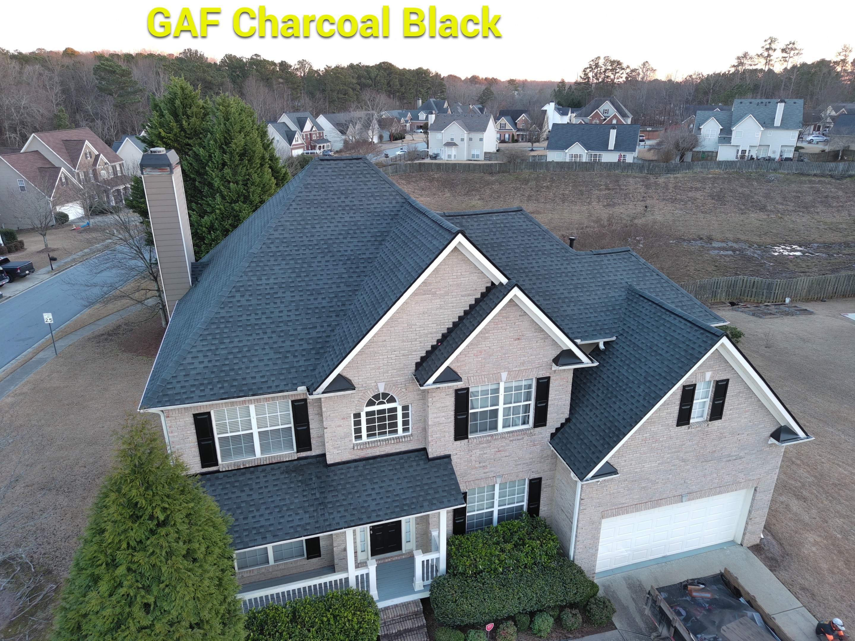 New roof installation and shingle colors by Rhino Restoration