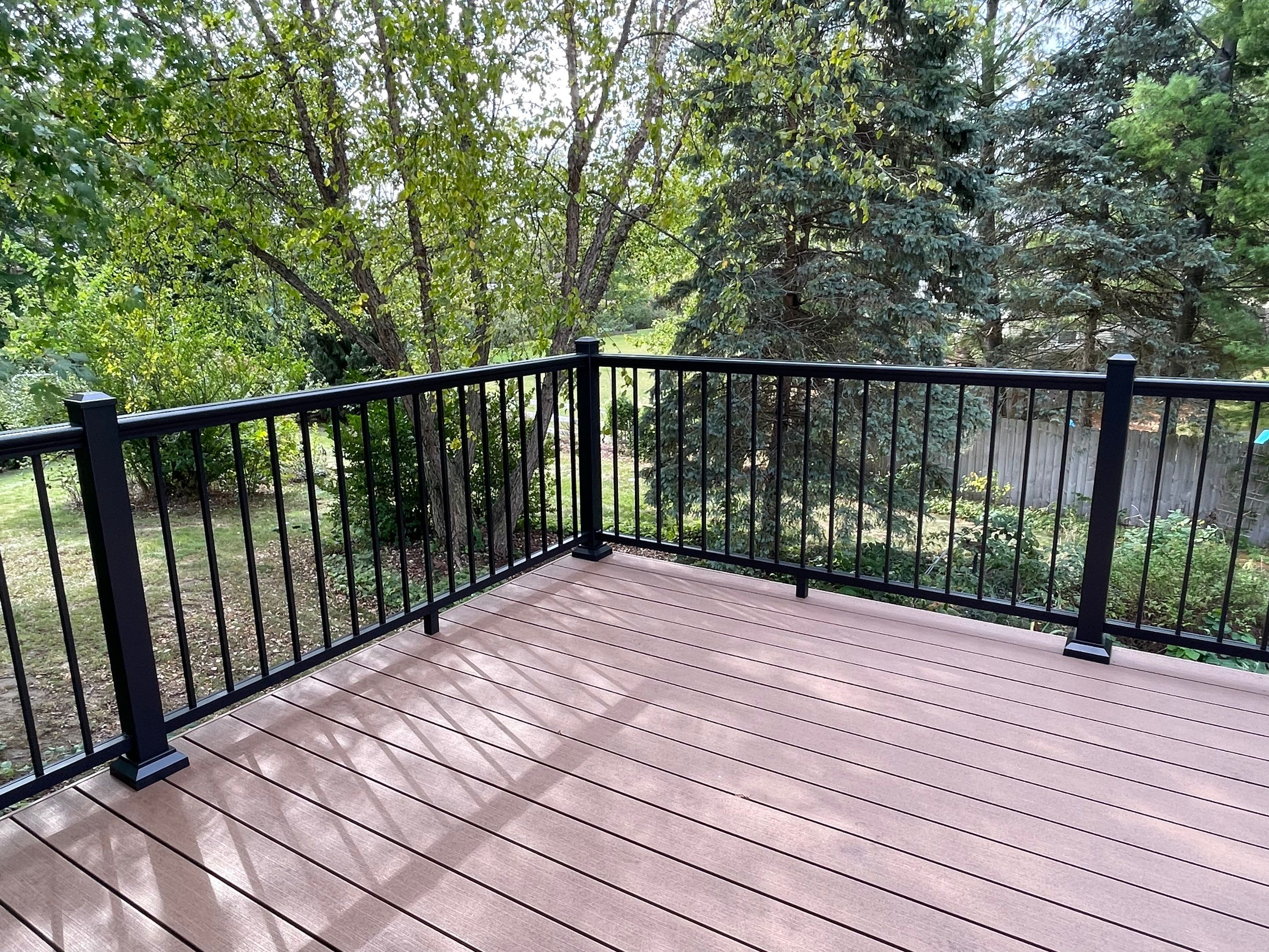 Deck Installation using TIMBERTECH DECKING by Avalon Roofing and Exteriors