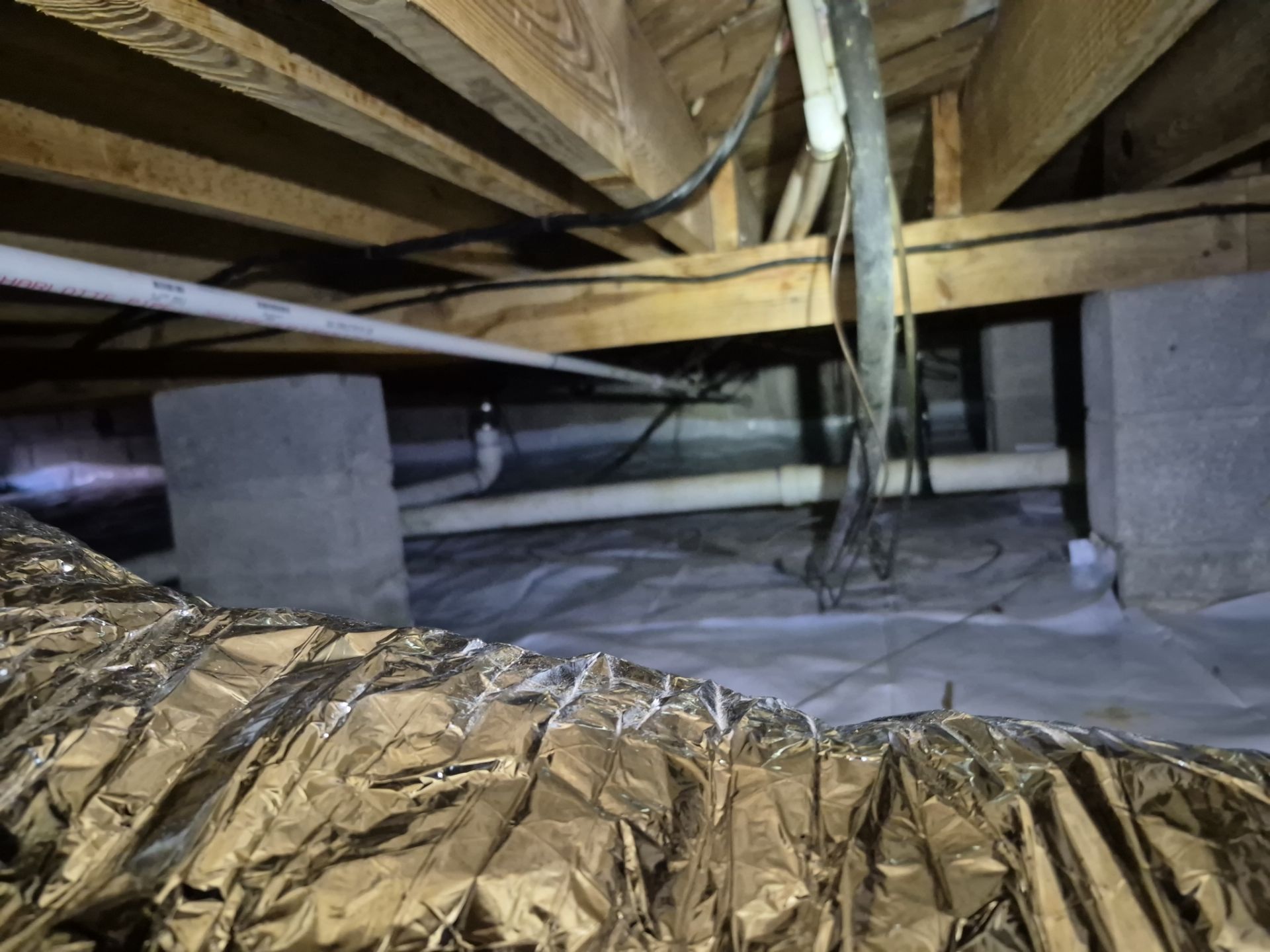 Project in Norfolk by Patriot Crawl Space Repairs