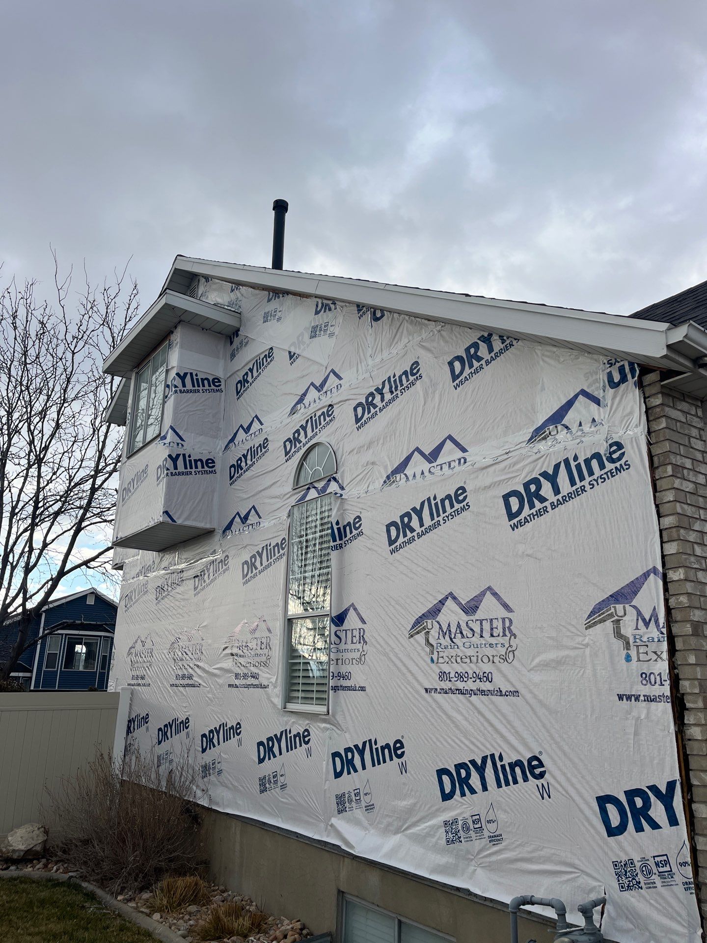Project in Orem by Master Rain Gutters.
