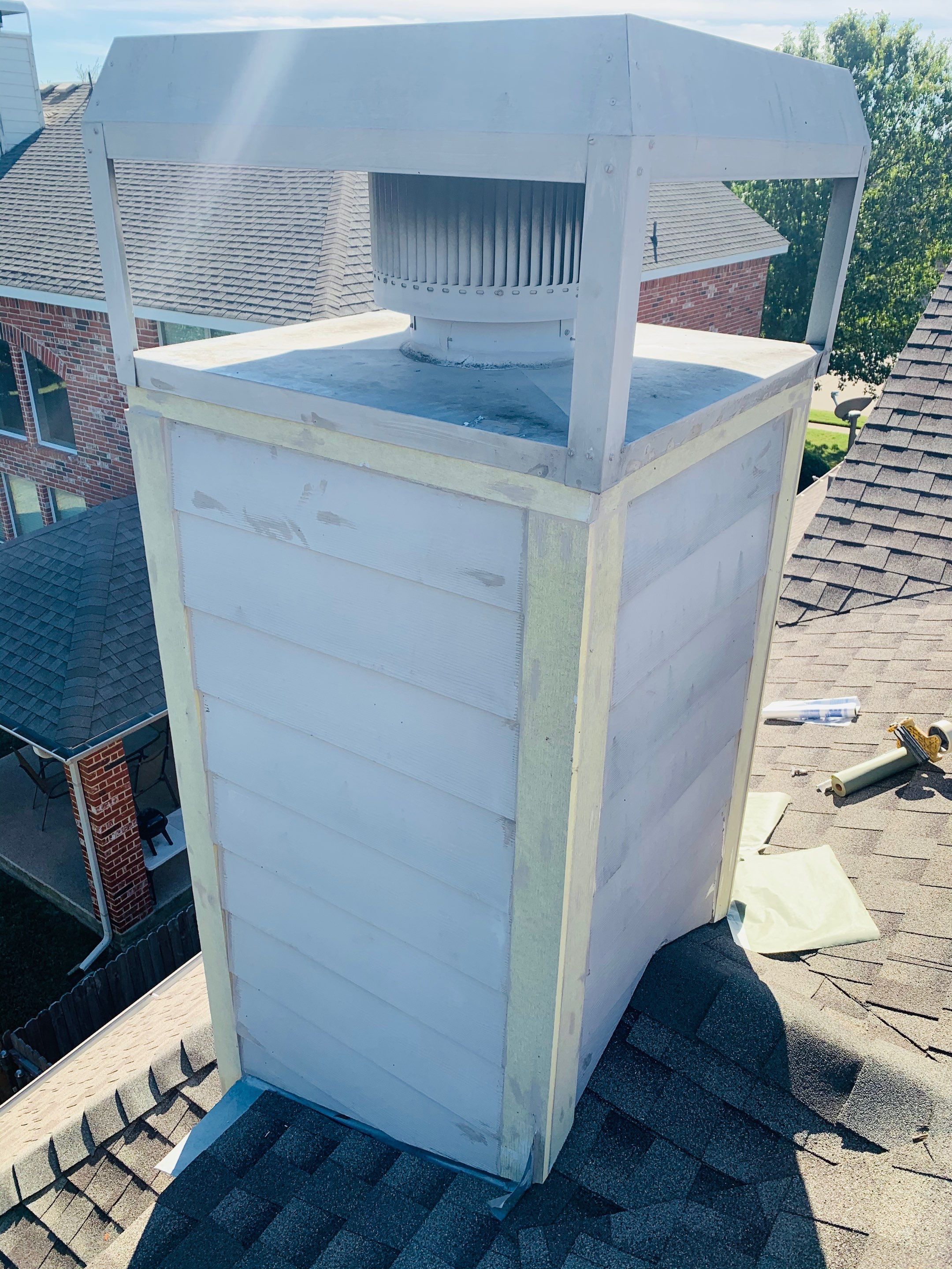 General Construction - From Exterior Siding & chimney, Patios to Full Interior Damage by First United Roofing & Construction