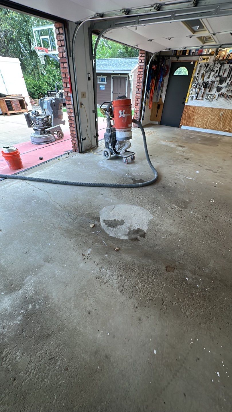 Garage + Porch Project in Pittsburgh by Floors in a Day, Inc